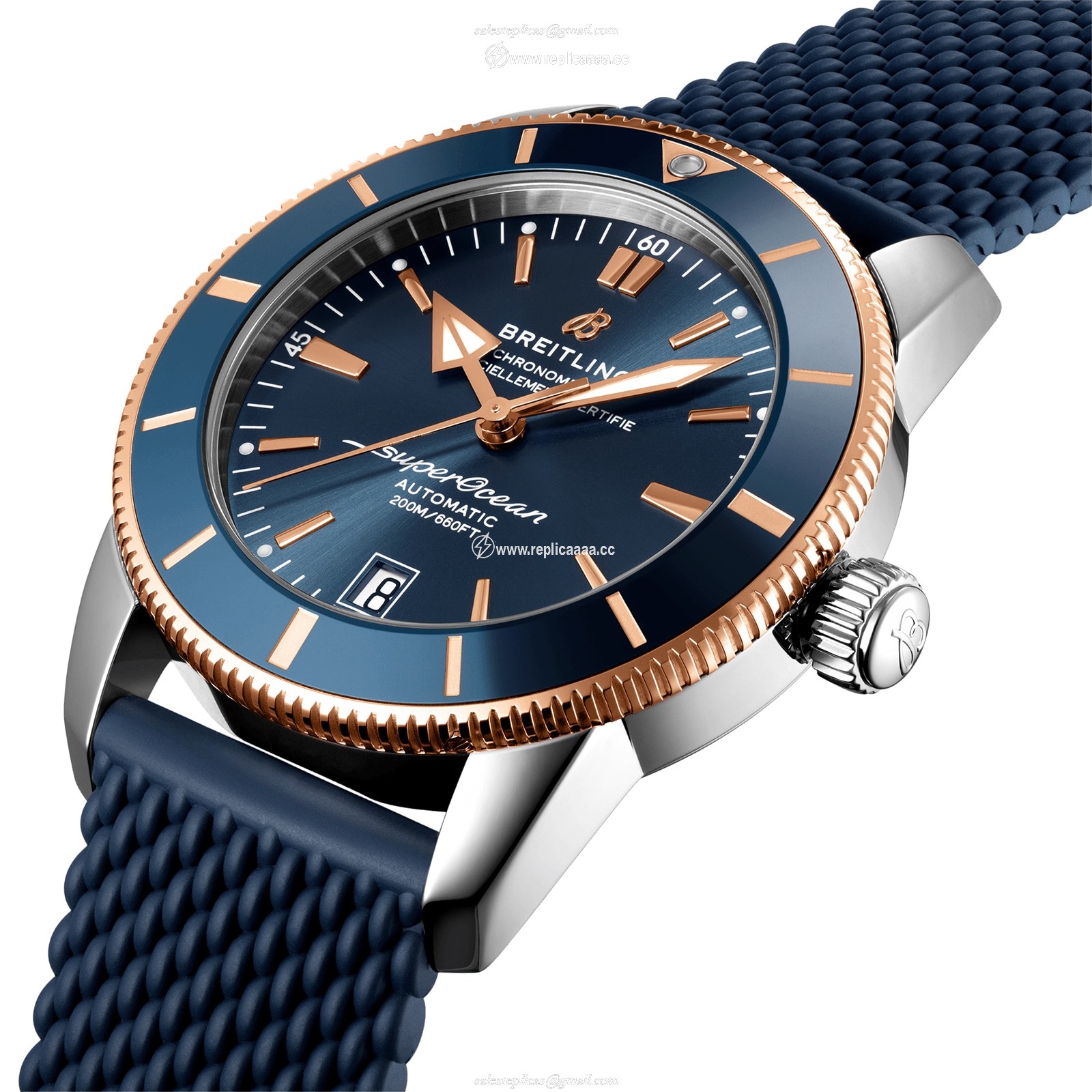 Replica Breitling Superocean Heritage B20 Automatic 42 details UB2010161C1S1 2 Replica Breitling Superocean Heritage B20 Automatic 42 details UB2010161C1S1