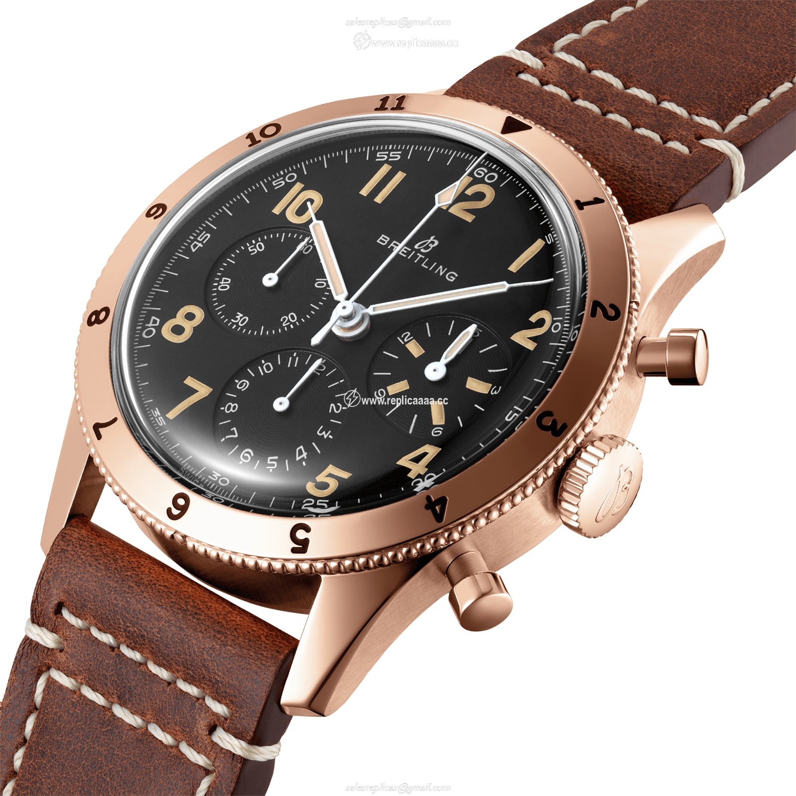 Replica Breitling Aviator 8 1953 Limited Edition Mens details RB0920131B1X1 2 Replica Breitling Aviator 8 1953 Limited Edition Mens details RB0920131B1X1