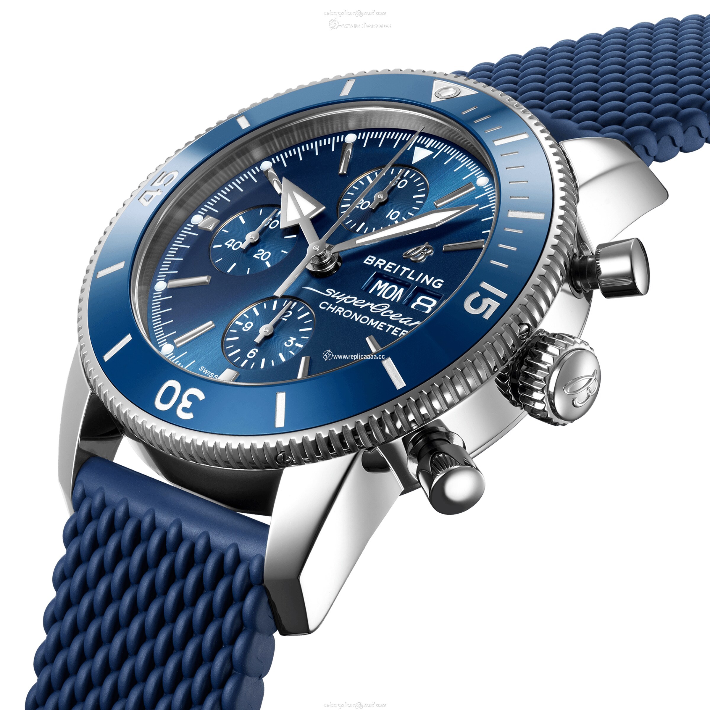 Replica Breitling Superocean Heritage Chronograph 44 Stainless Steel details A13313161C1S1 2 Replica Breitling Superocean Heritage Chronograph 44 Stainless Steel details A13313161C1S1