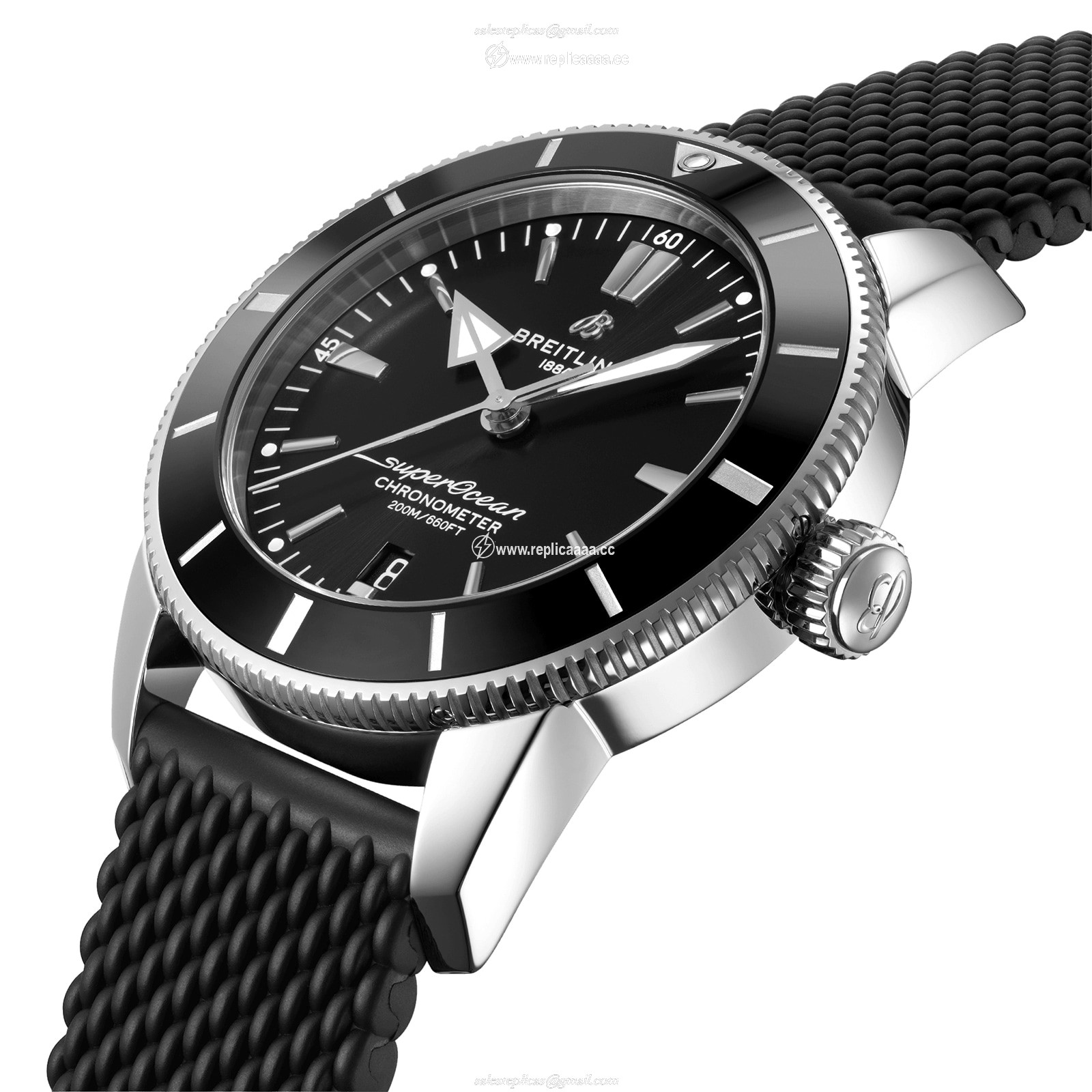 Replica Breitling Superocean Heritage B20 Automatic 44 details AB2030121B1S1