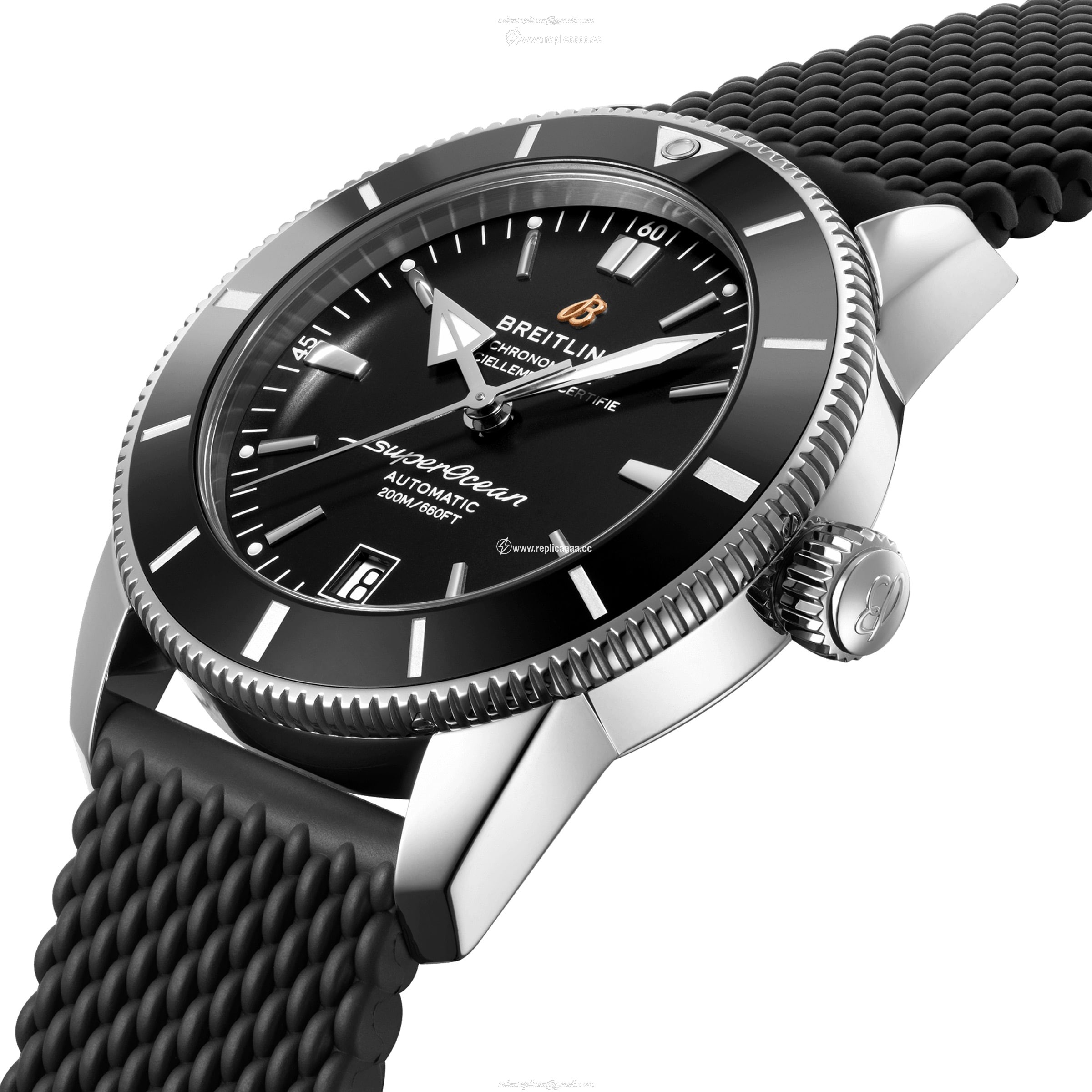 Replica Breitling Superocean Heritage B20 Automatic 42 Stainless Steel details AB2010121B1S1 2 Replica Breitling Superocean Heritage B20 Automatic 42 Stainless Steel details AB2010121B1S1