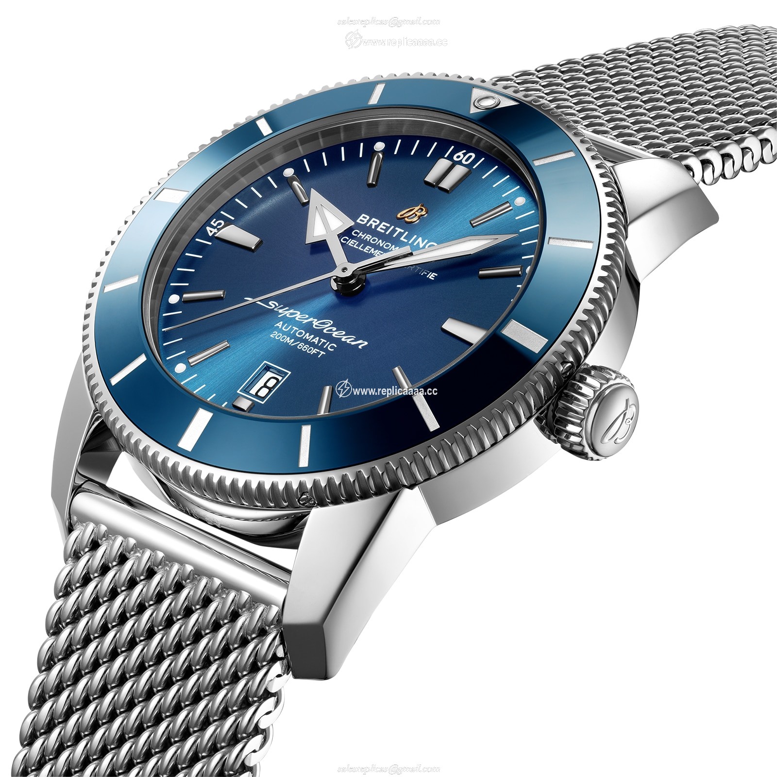 Replica Breitling Superocean Heritage B20 Automatic 46 Stainless Steel details AB2020161C1A1 2 Replica Breitling Superocean Heritage B20 Automatic 46 Stainless Steel details AB2020161C1A1