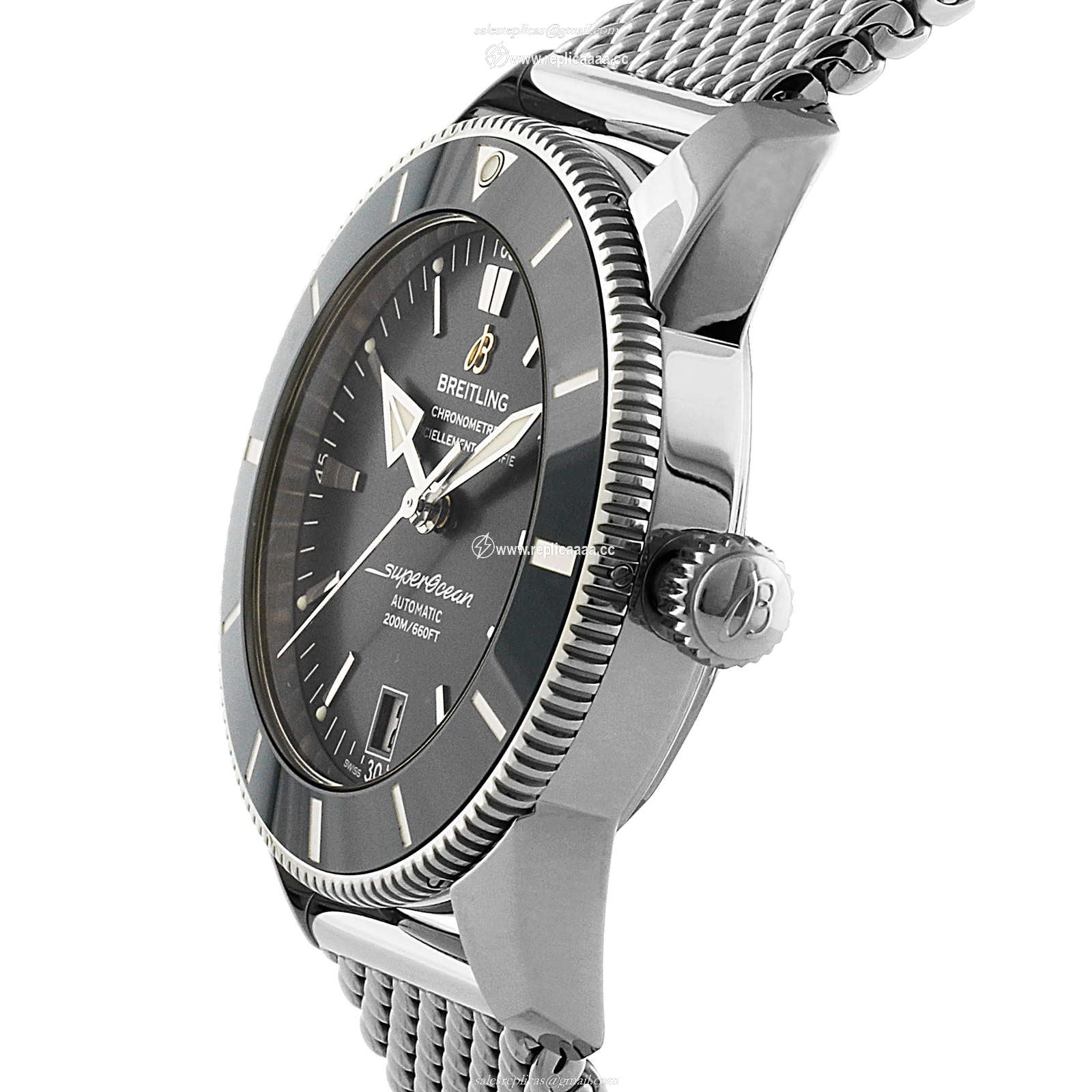 Replica Breitling Superocean Heritage B20 Automatic 42 Stainless Steel details AB2010121B1A1 2 Replica Breitling Superocean Heritage B20 Automatic 42 Stainless Steel details AB2010121B1A1