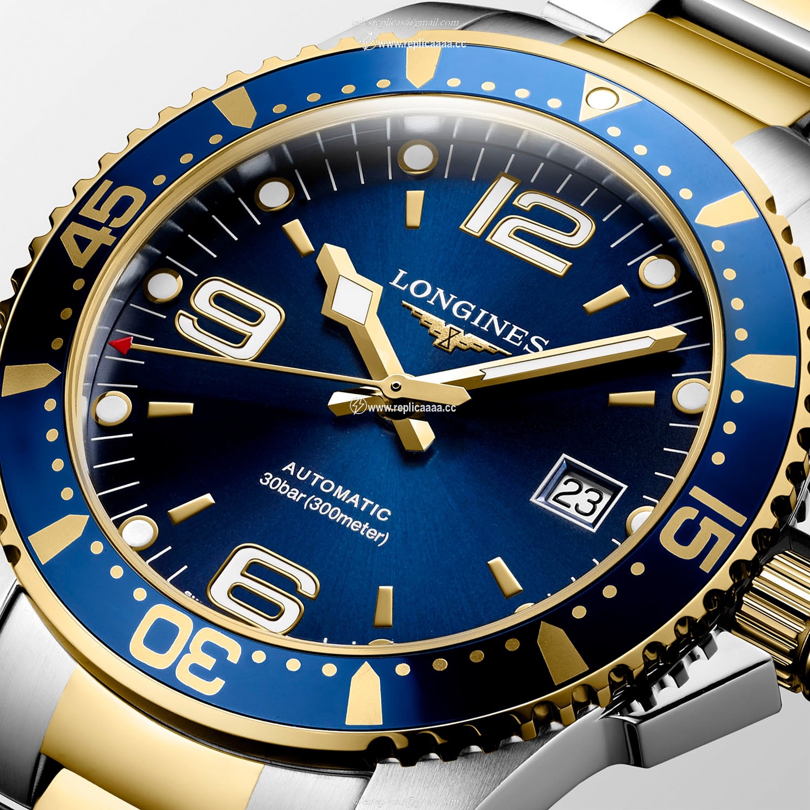 Replica Longines HydroConquest Mens 41mm Automatic Mens details L37423967