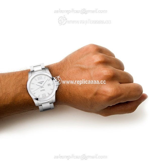 Replica Longines Conquest 39mm Mens details L37764766