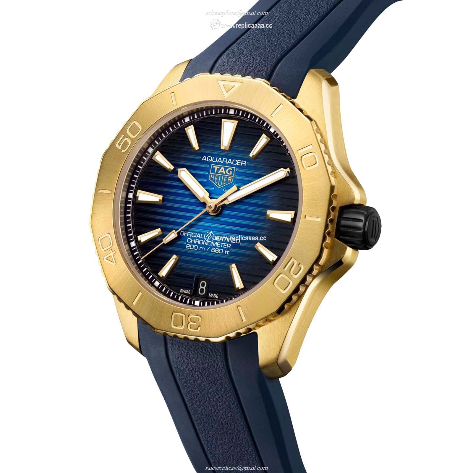Replica TAG Heuer Aquaracer Professional 200 40mm Mens details Blue WBP5152.FT6210 2 Replica TAG Heuer Aquaracer Professional 200 40mm Mens details Blue WBP5152.FT6210