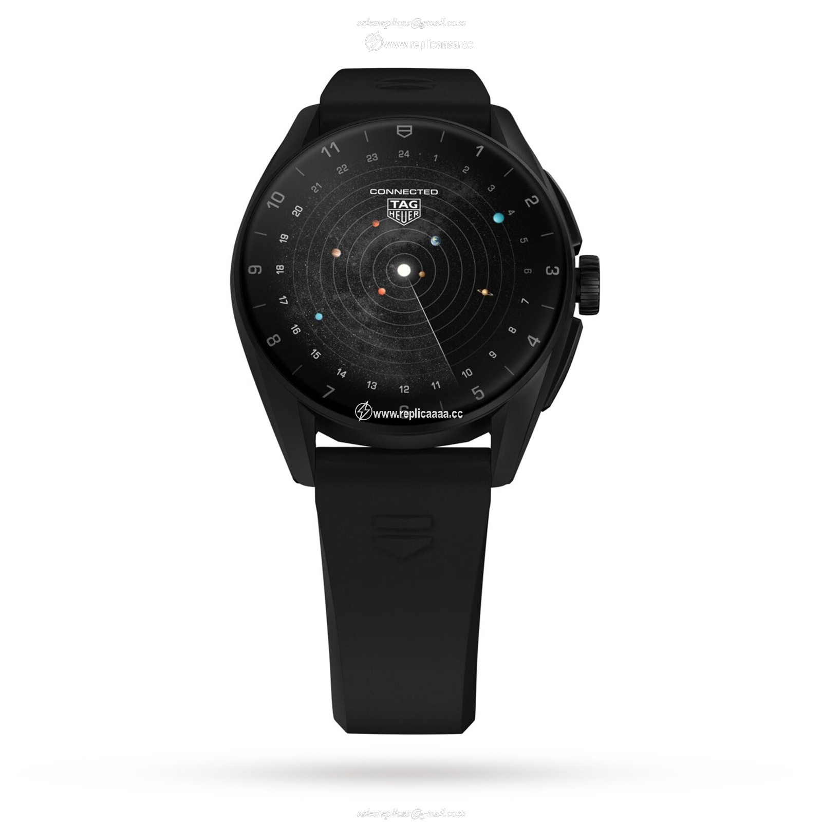 Replica TAG Heuer Connected Calibre E4 All Black 42mm Mens details SBR8081.BT6299 2 Replica TAG Heuer Connected Calibre E4 All Black 42mm Mens details SBR8081.BT6299