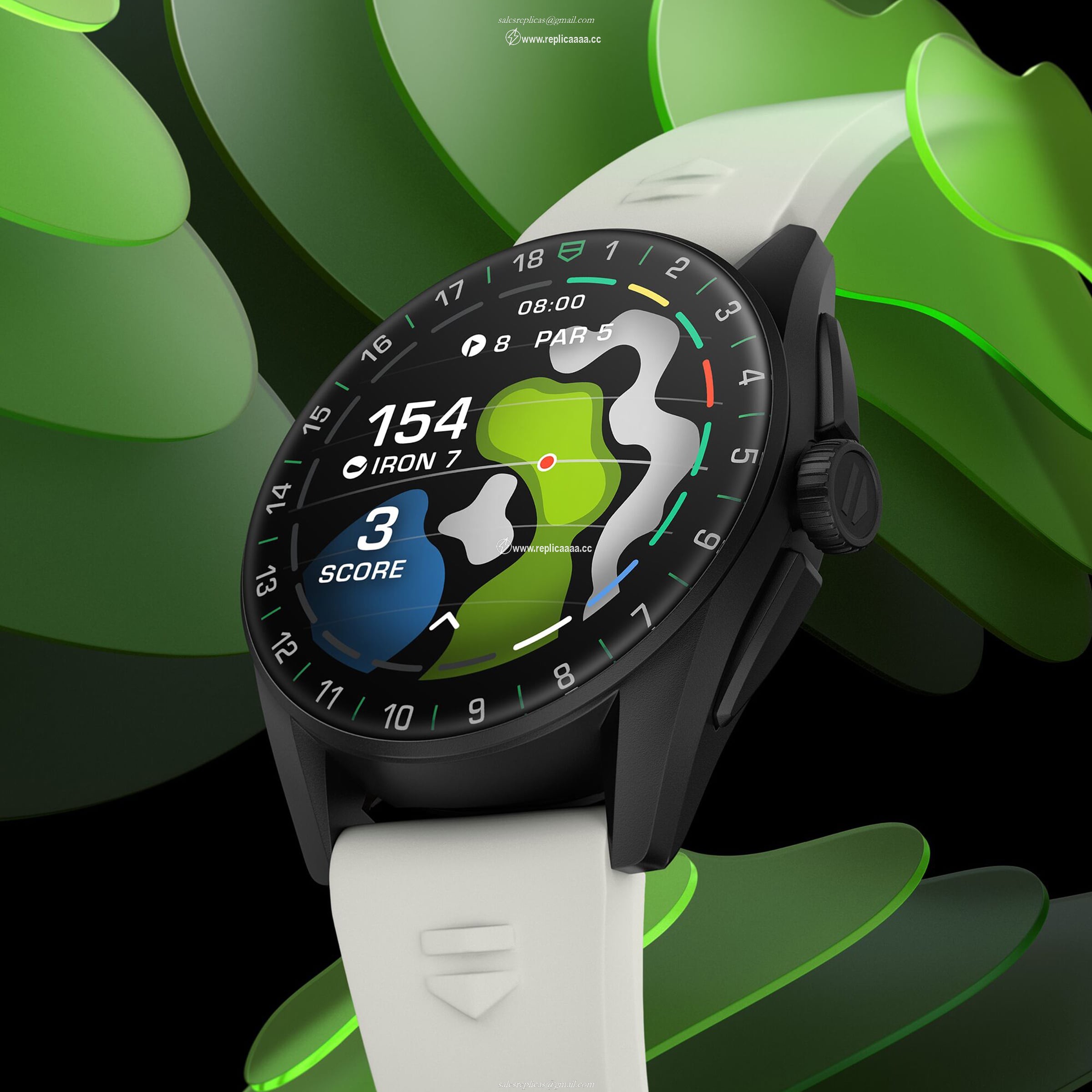 Replica TAG Heuer Connected Calibre E4 Golf Edition 42mm Mens details SBR8080.EB0284