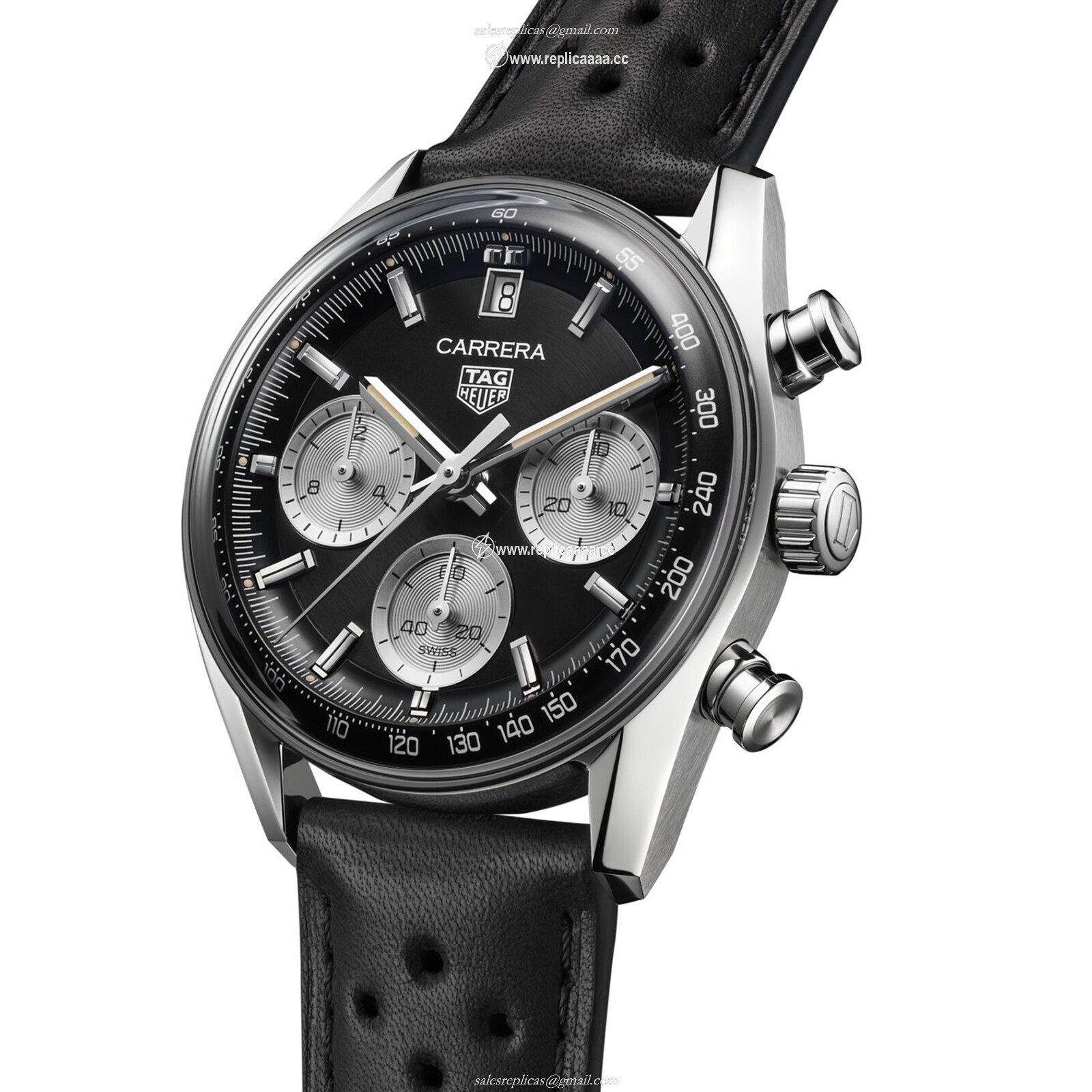 Replica TAG Heuer Carrera Chronograph 39mm Mens details Black CBS2210.FC6534 2 Replica TAG Heuer Carrera Chronograph 39mm Mens details Black CBS2210.FC6534