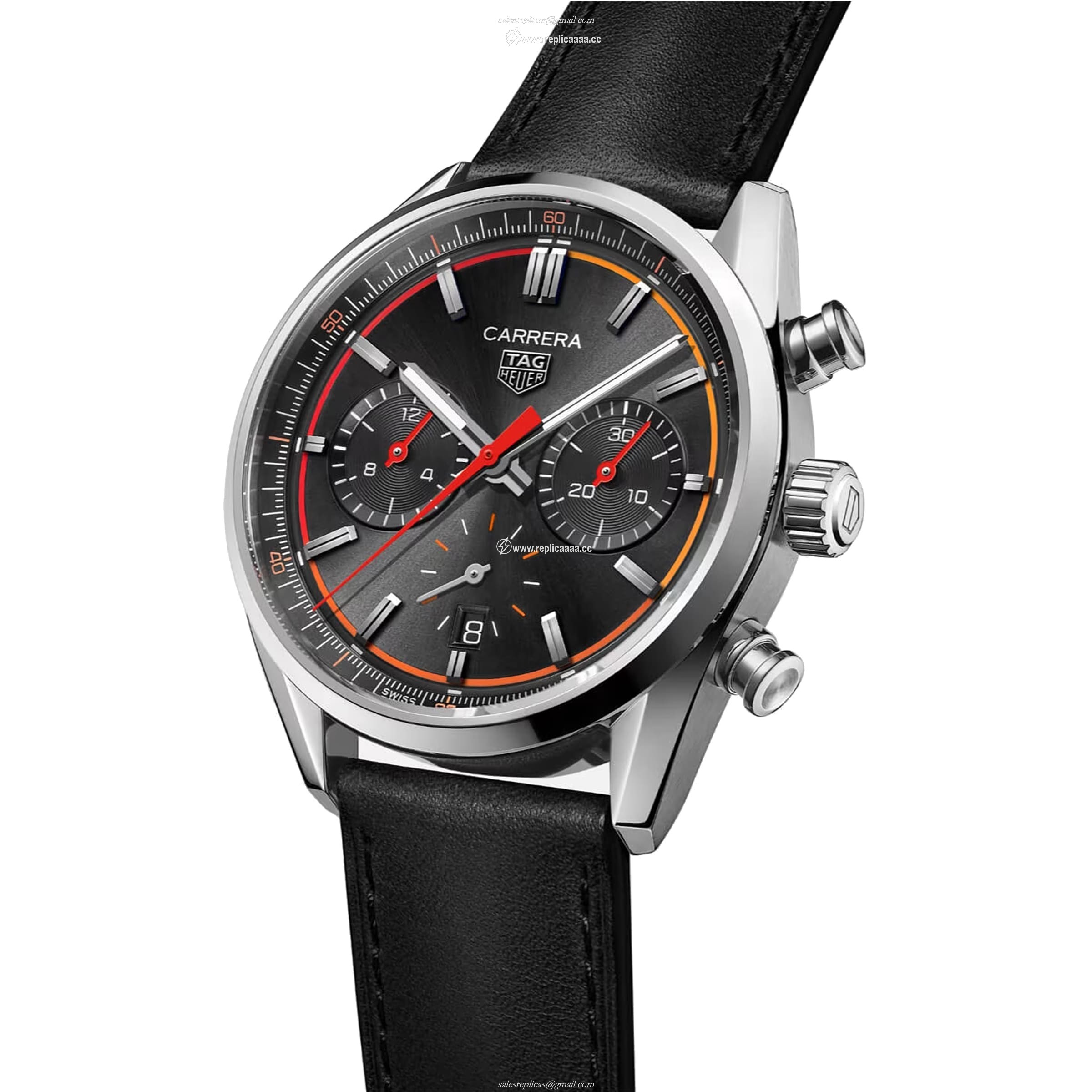 Replica TAG Heuer Carrera Chronograph 42mm Mens details Black CBN201C.FC6542 2 Replica TAG Heuer Carrera Chronograph 42mm Mens details Black CBN201C.FC6542