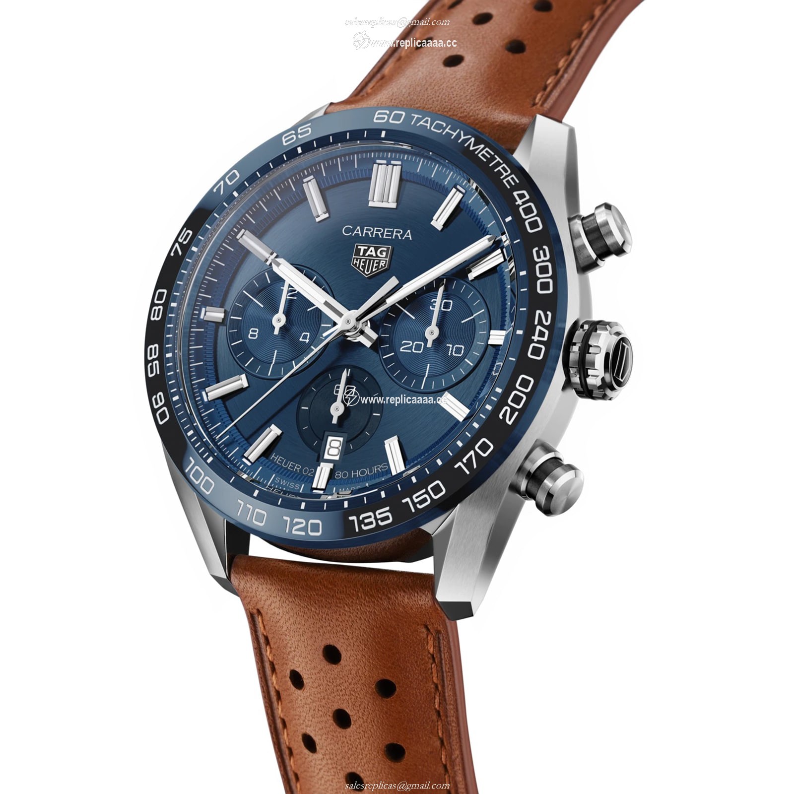 Replica TAG Heuer Carrera Chronograph 44mm Mens details CBN2A1A.FC6537