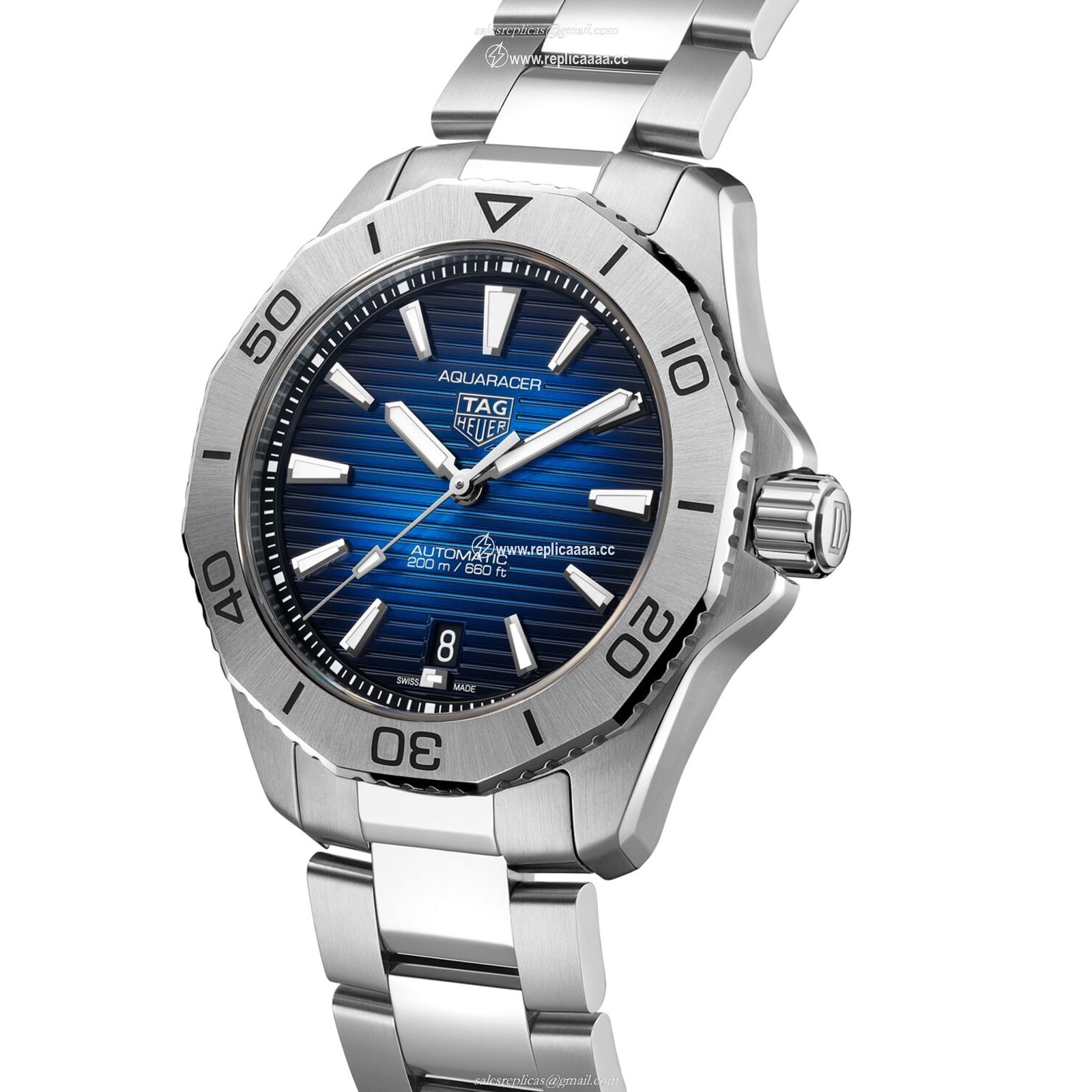 Replica TAG Heuer Aquaracer Professional 200 40mm Mens details WBP2111.BA0627