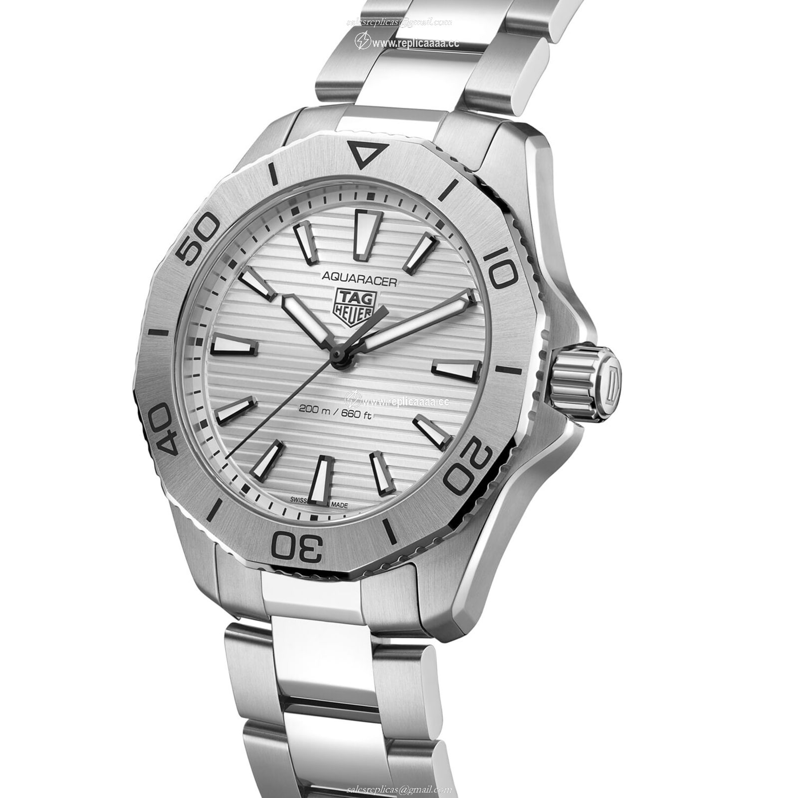 Replica TAG Heuer Aquaracer Professional 200 40mm Mens details WBP1111.BA0627