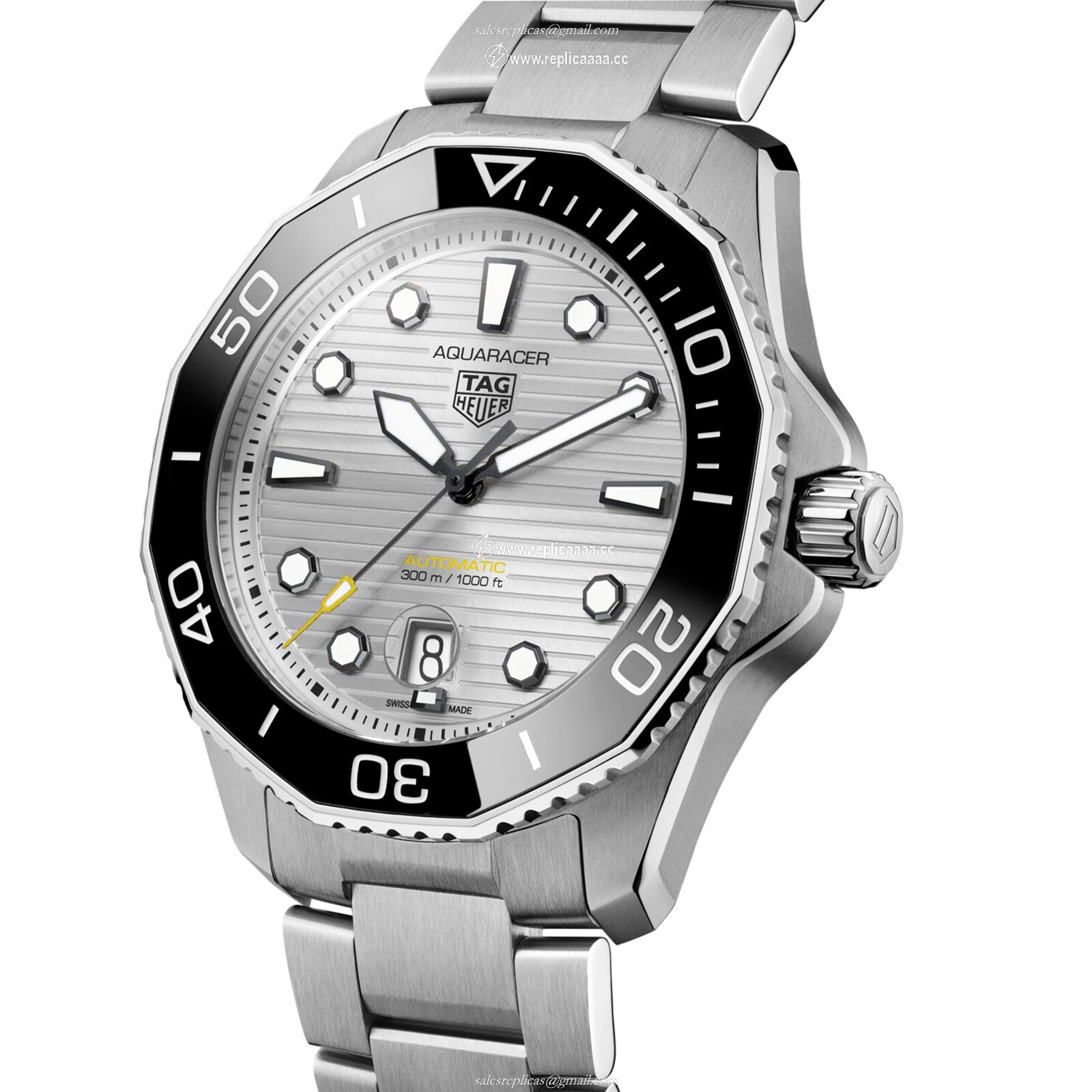 Replica TAG Heuer Aquaracer 300 details 43mm Mens details WBP201C.BA0632 2 Replica TAG Heuer Aquaracer 300 details 43mm Mens details WBP201C.BA0632