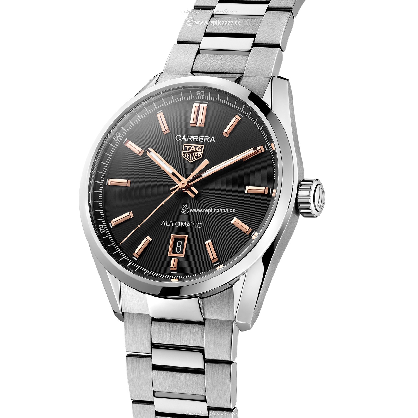 Replica TAG Heuer Carrera Three-Hand 39mm Automatic Mens details WBN2113.BA0639