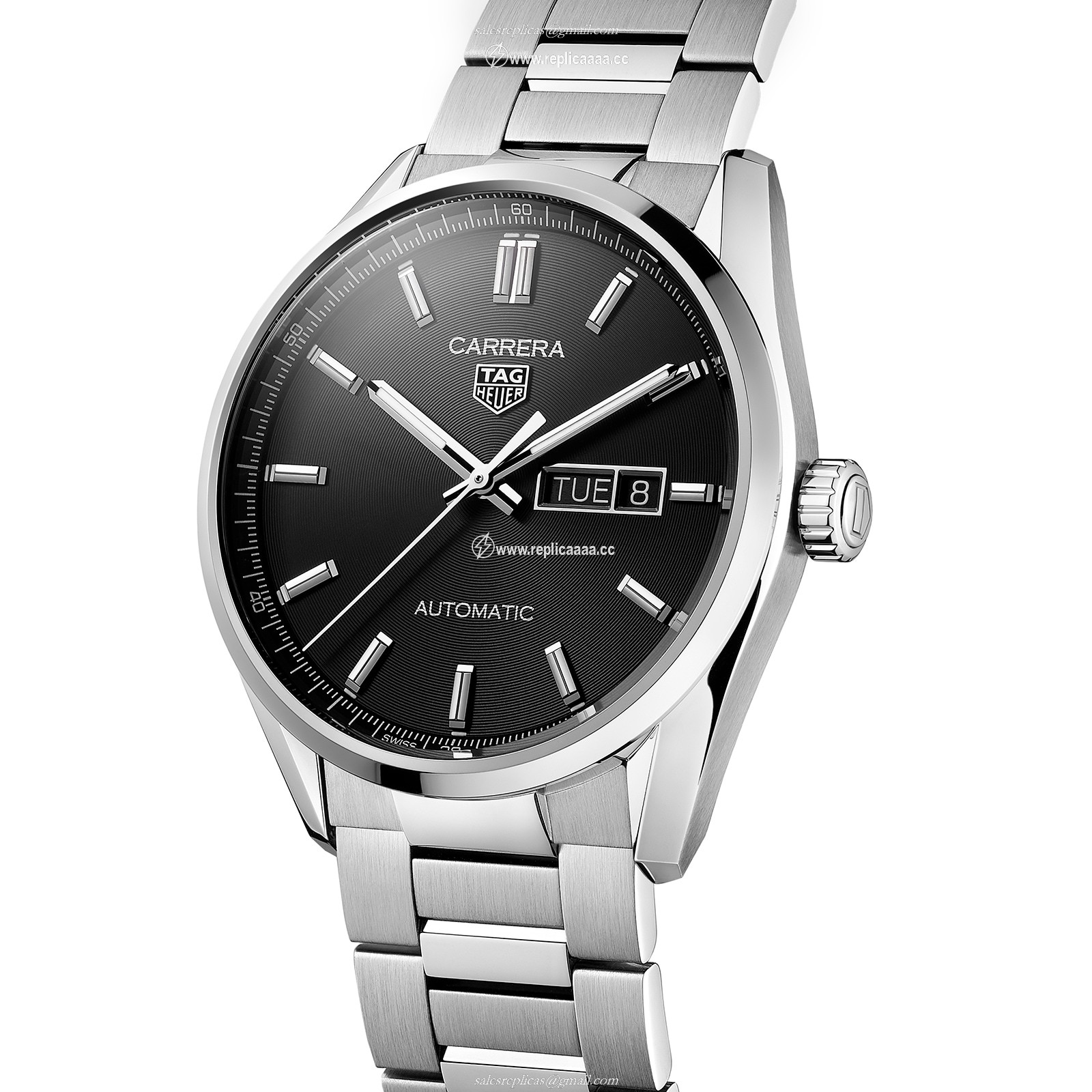 Replica TAG Heuer Carrera Three-Hand 41mm Automatic Mens details WBN2010.BA0640 2 Replica TAG Heuer Carrera Three-Hand 41mm Automatic Mens details WBN2010.BA0640