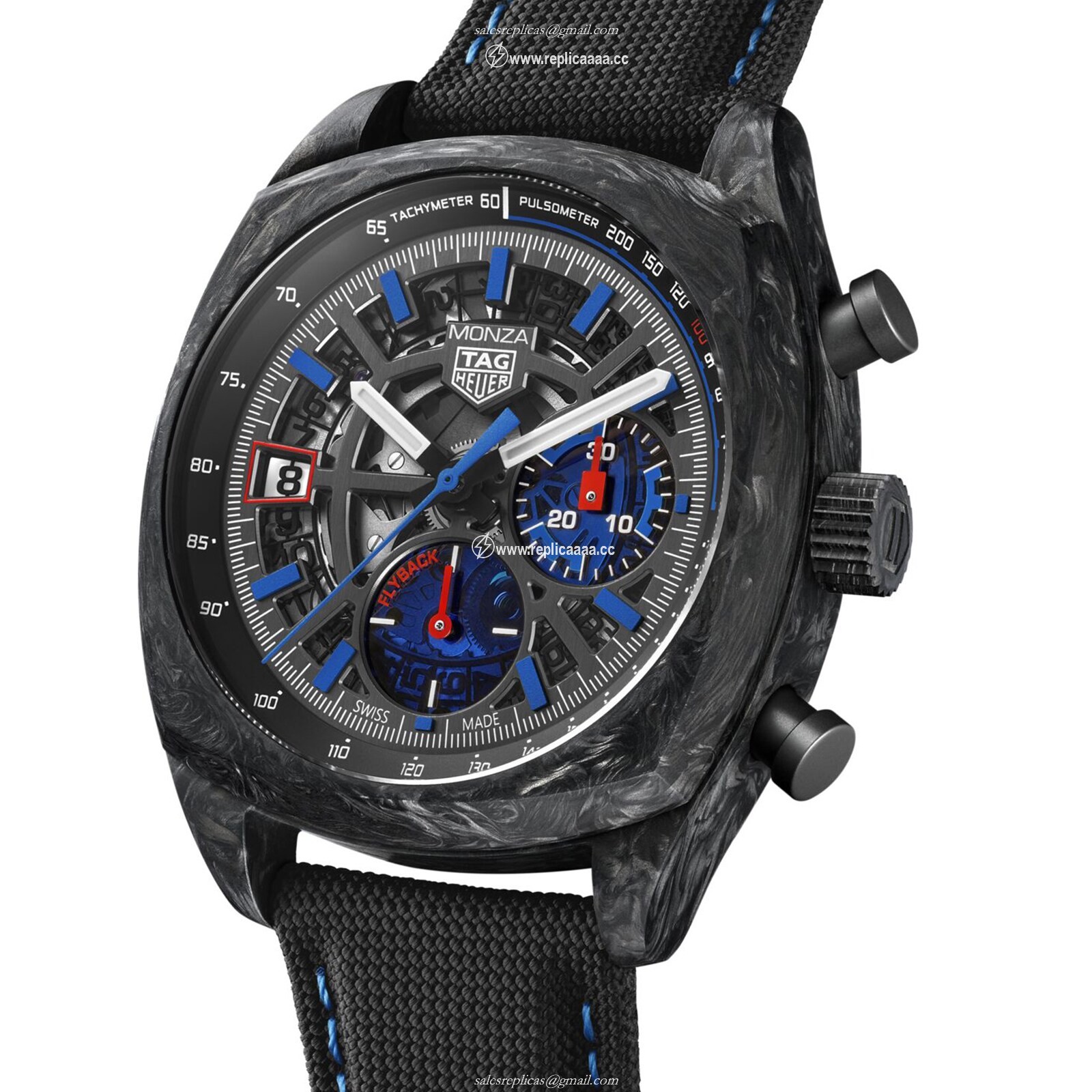 Replica TAG Heuer Monza Flyback Chronometer 42mm Mens details CR5090.FN6001 2 Replica TAG Heuer Monza Flyback Chronometer 42mm Mens details CR5090.FN6001