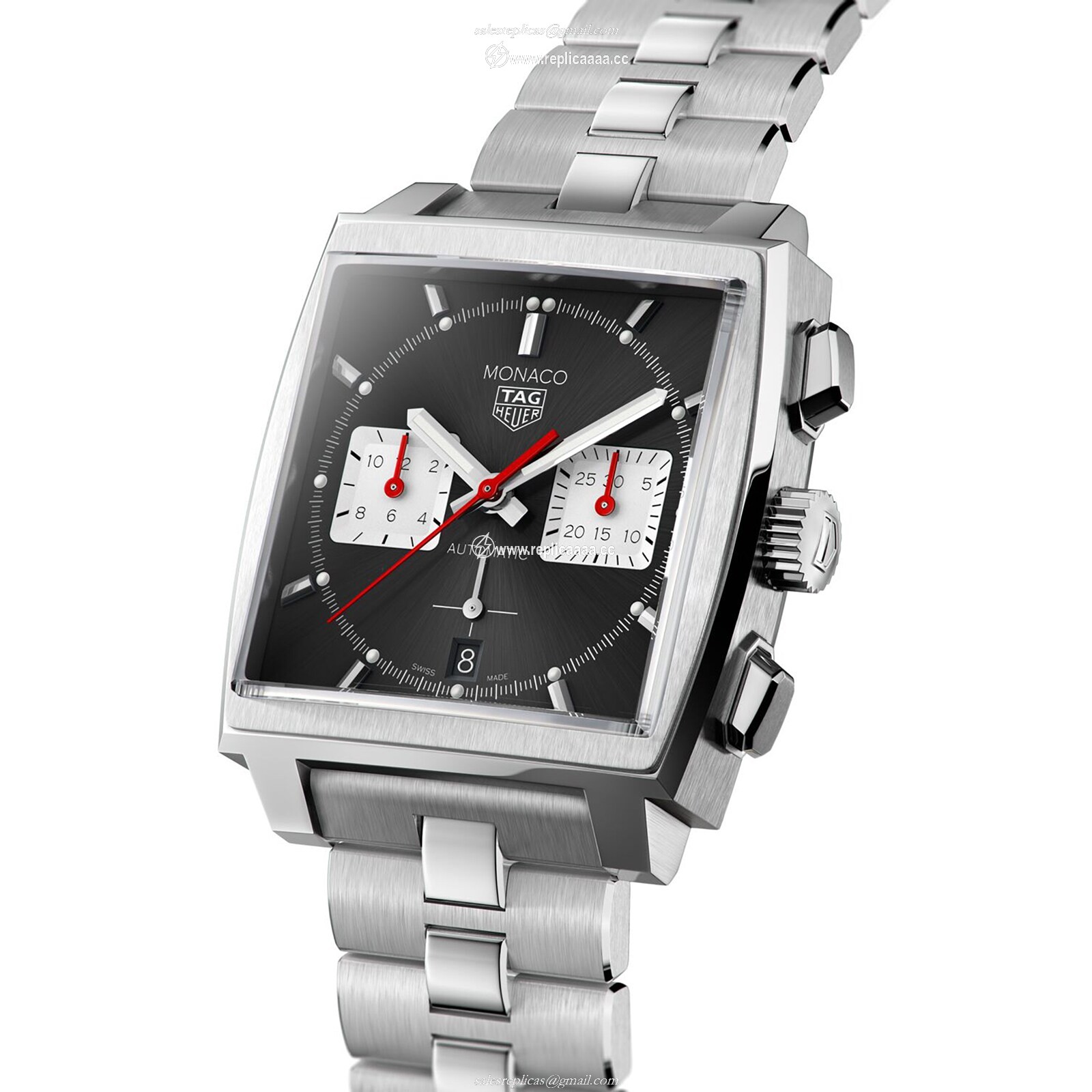 Replica TAG Heuer Monaco Calibre Heuer 02 39mm Mens details CBL2113.BA0644
