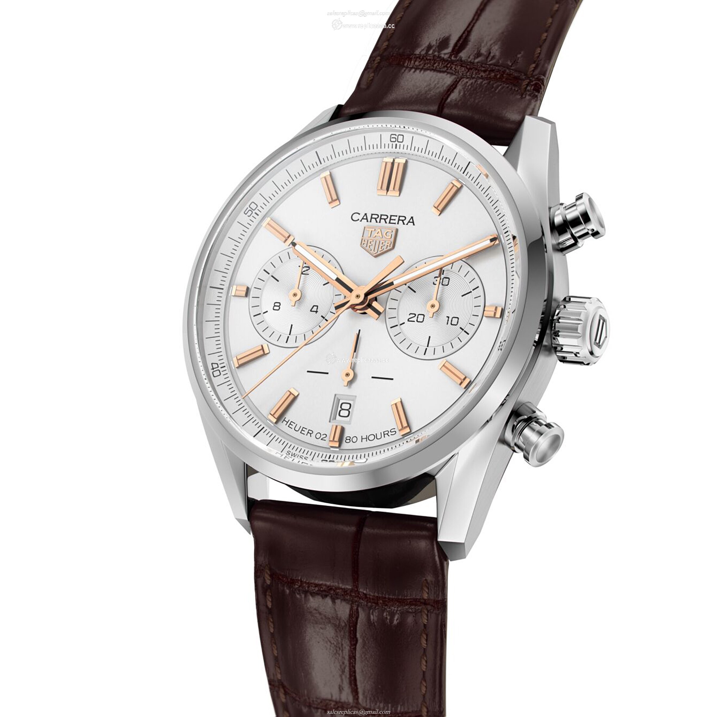 Replica TAG Heuer Carrera Chronograph 02 42mm Mens details CBN2013.FC6483 2 Replica TAG Heuer Carrera Chronograph 02 42mm Mens details CBN2013.FC6483
