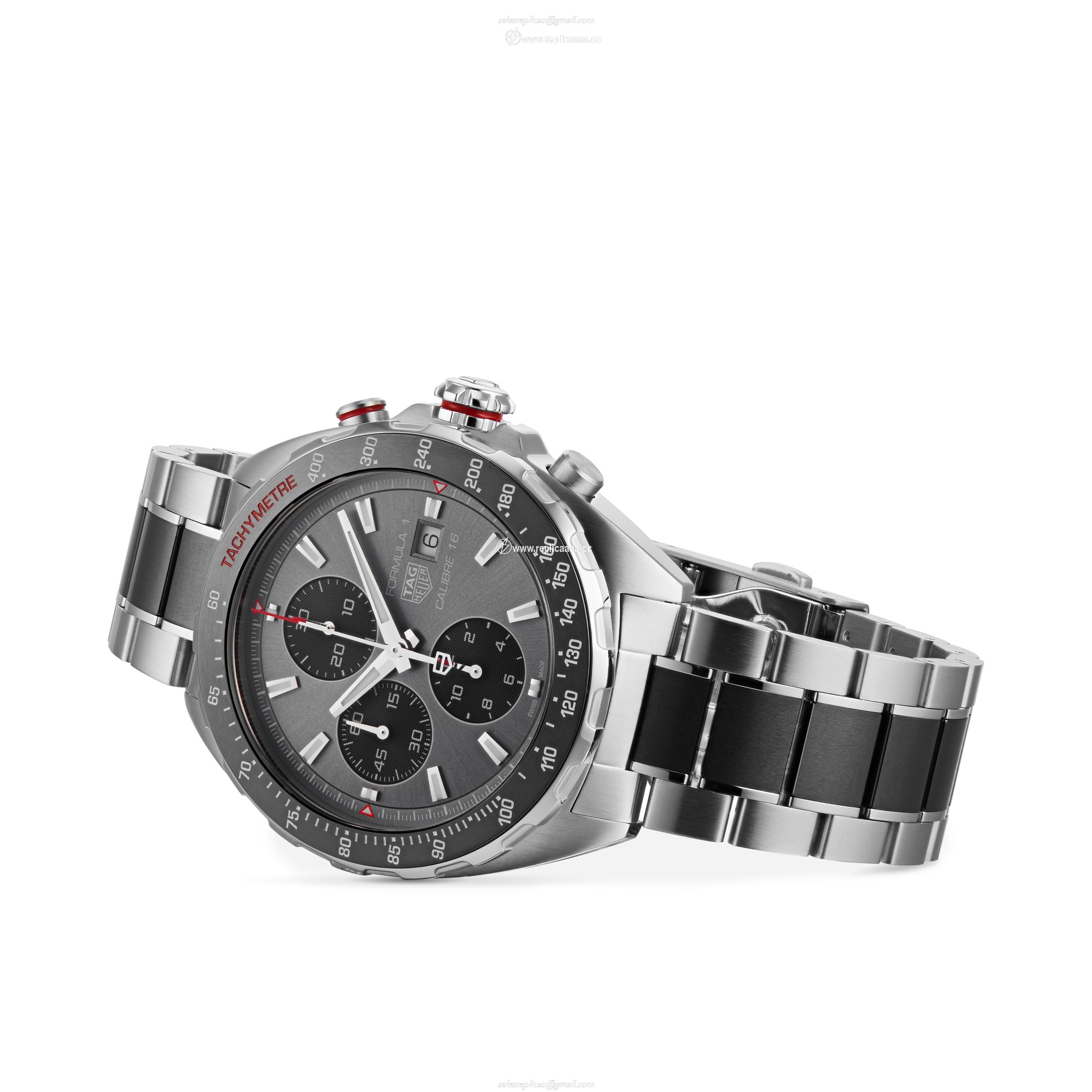 Replica TAG Heuer Formula 1 Calibre 16 44mm Automatic Chronograph Mens details CAZ2012.BA0970