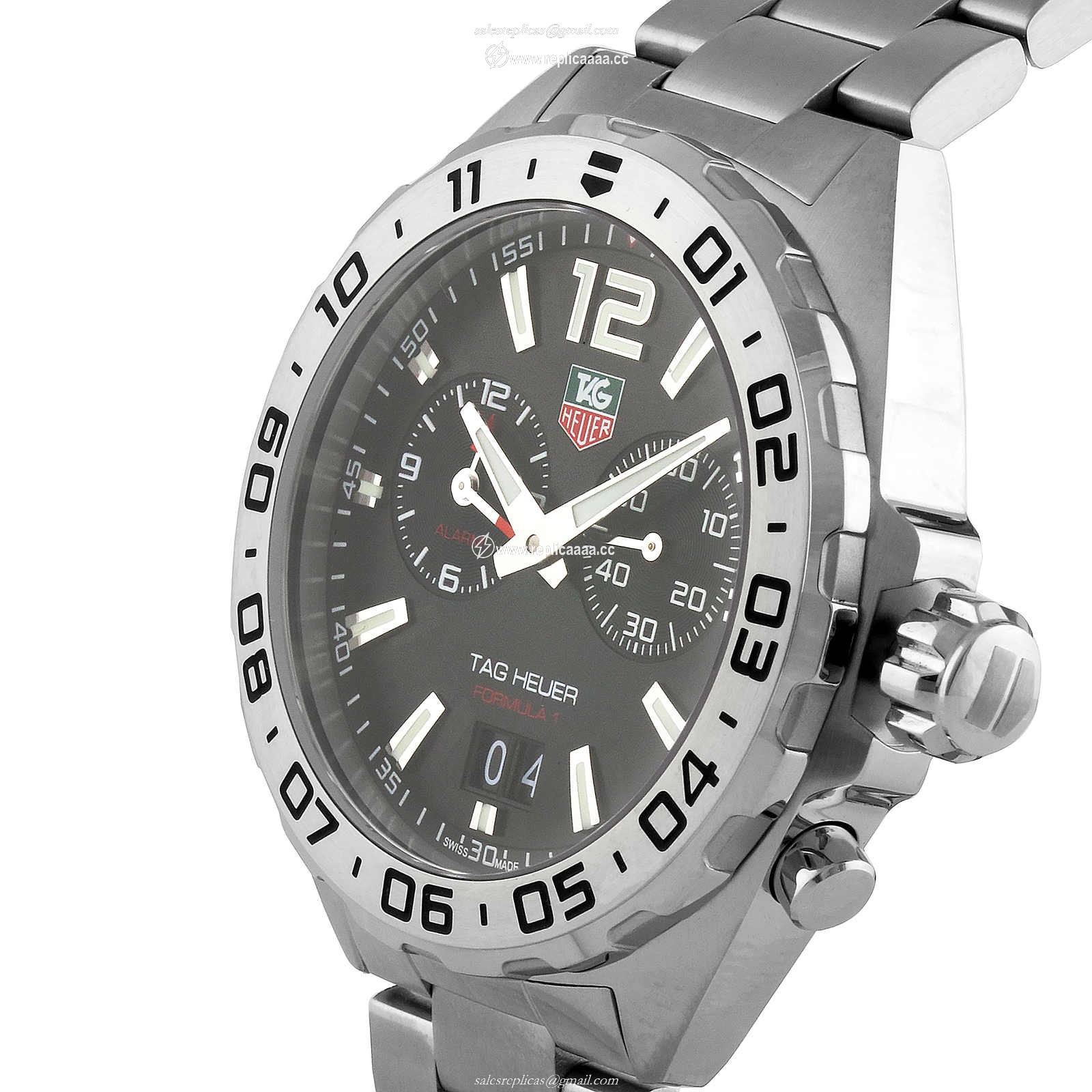 Replica TAG Heuer Formula 1 Quartz Alarm 41mm Mens details WAZ111A.BA0875 2 Replica TAG Heuer Formula 1 Quartz Alarm 41mm Mens details WAZ111A.BA0875