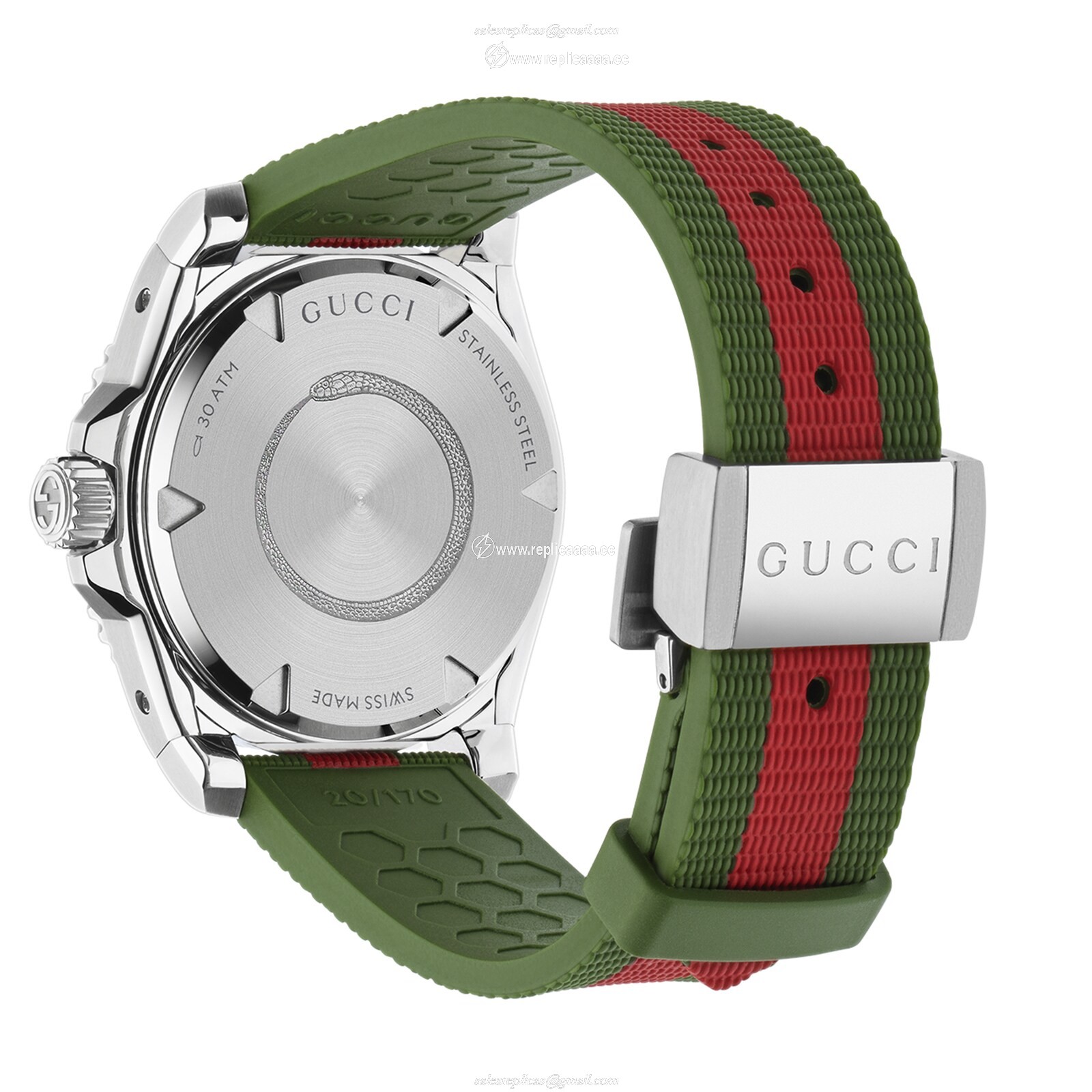 Replica Gucci Dive details 40mm YA136349