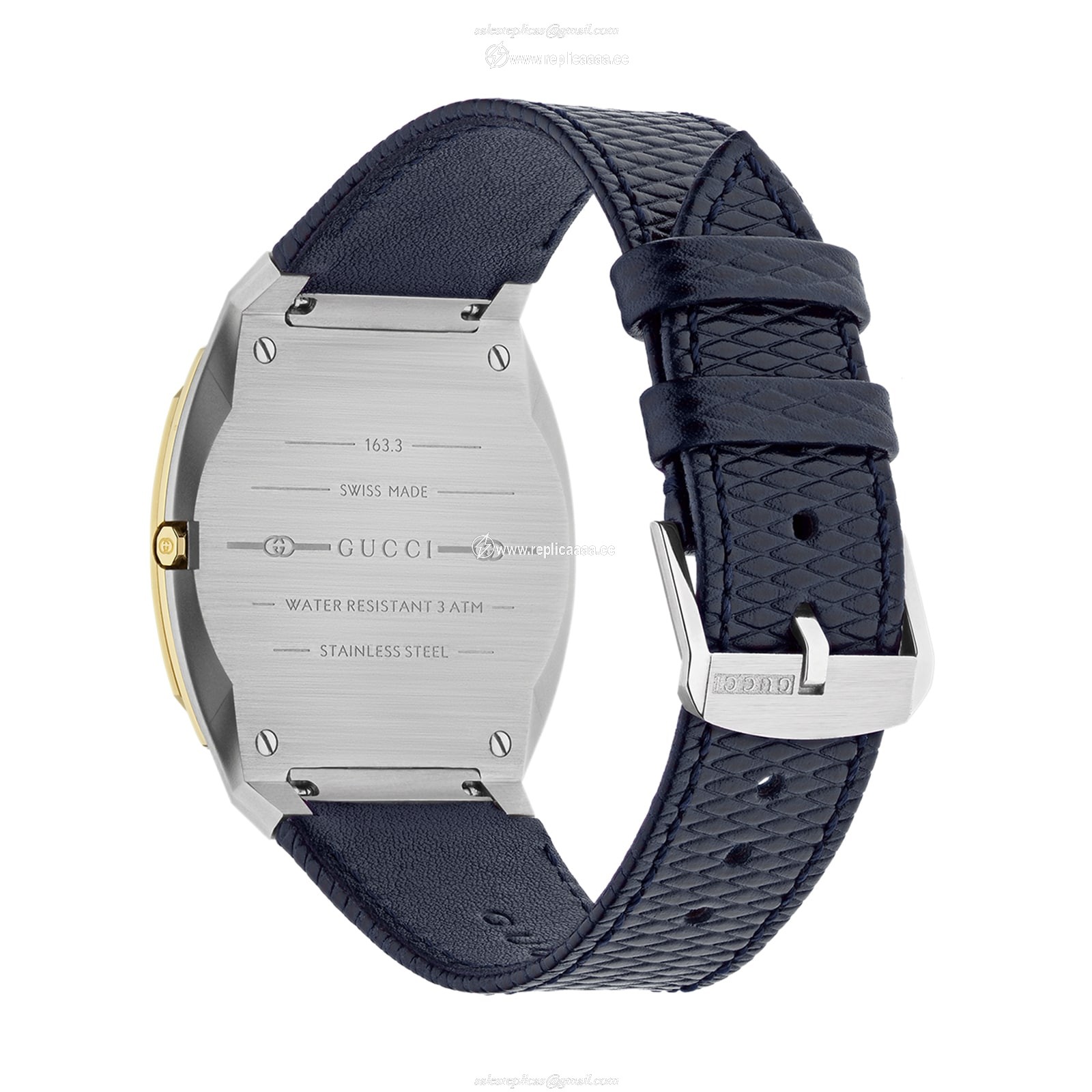Replica Gucci 25H details 38mm YA163418 2 Replica Gucci 25H details 38mm YA163418