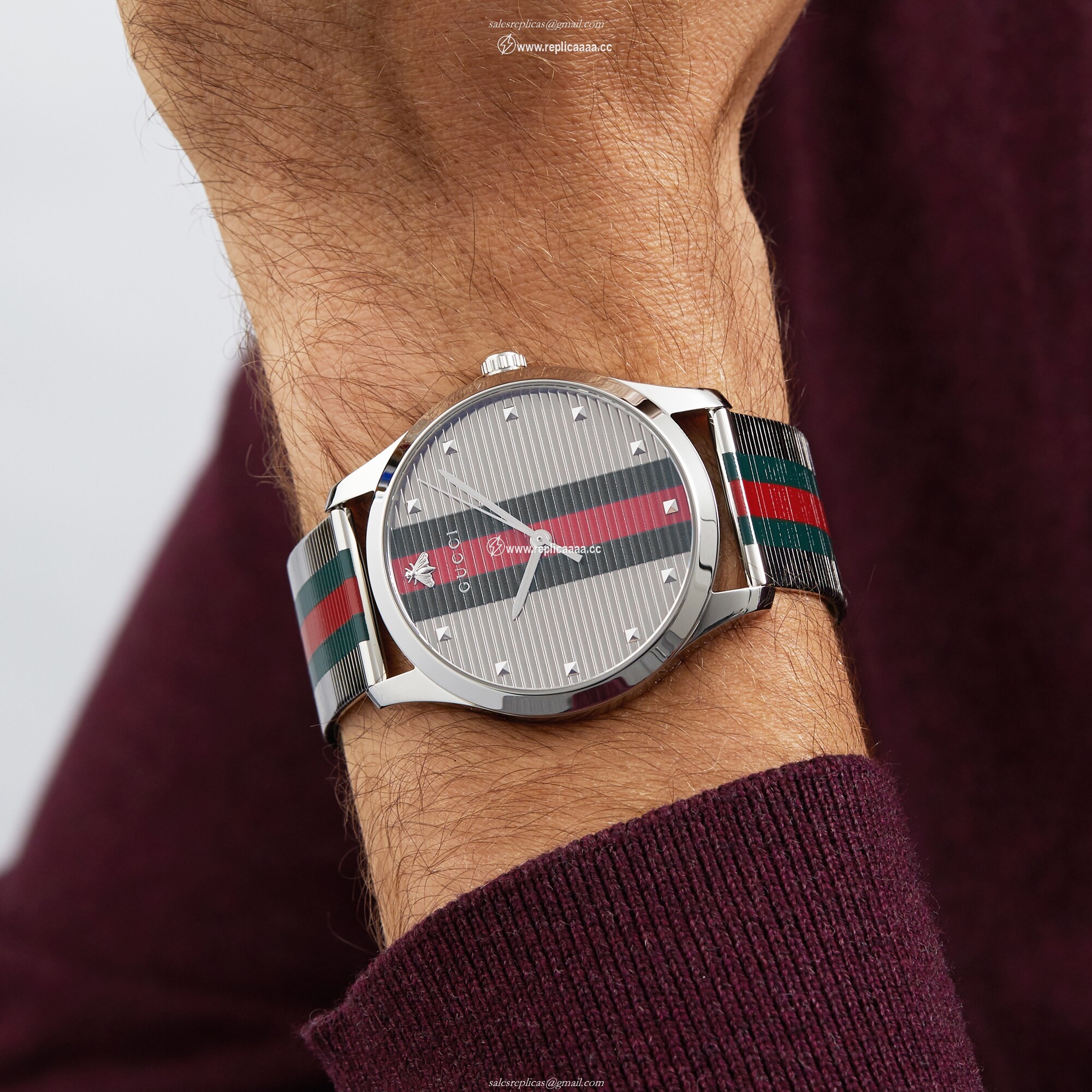 Replica Gucci G-Timeless details 42mm YA126284