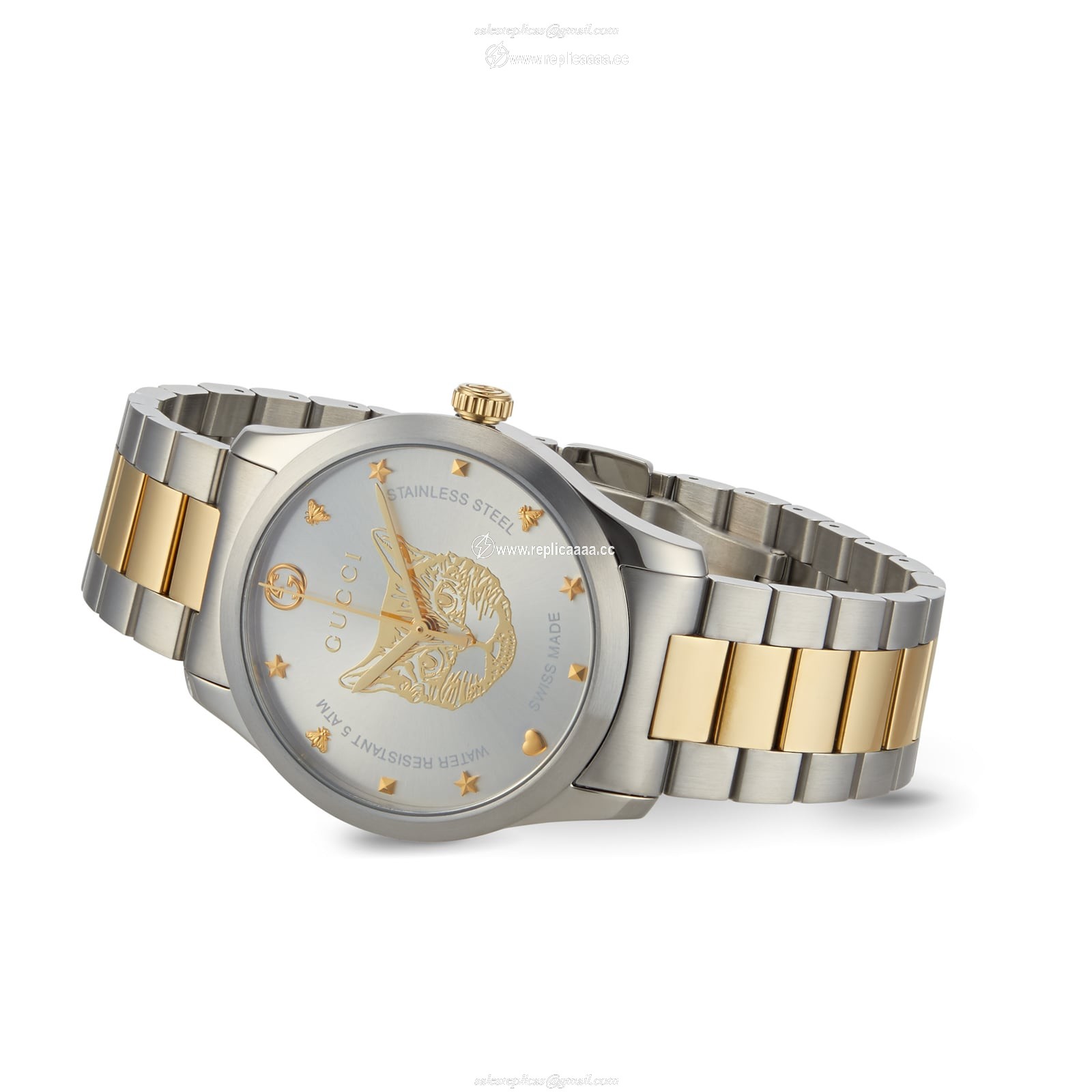 Replica Gucci G-Timeless details 38mm YA1264074 2 Replica Gucci G-Timeless details 38mm YA1264074