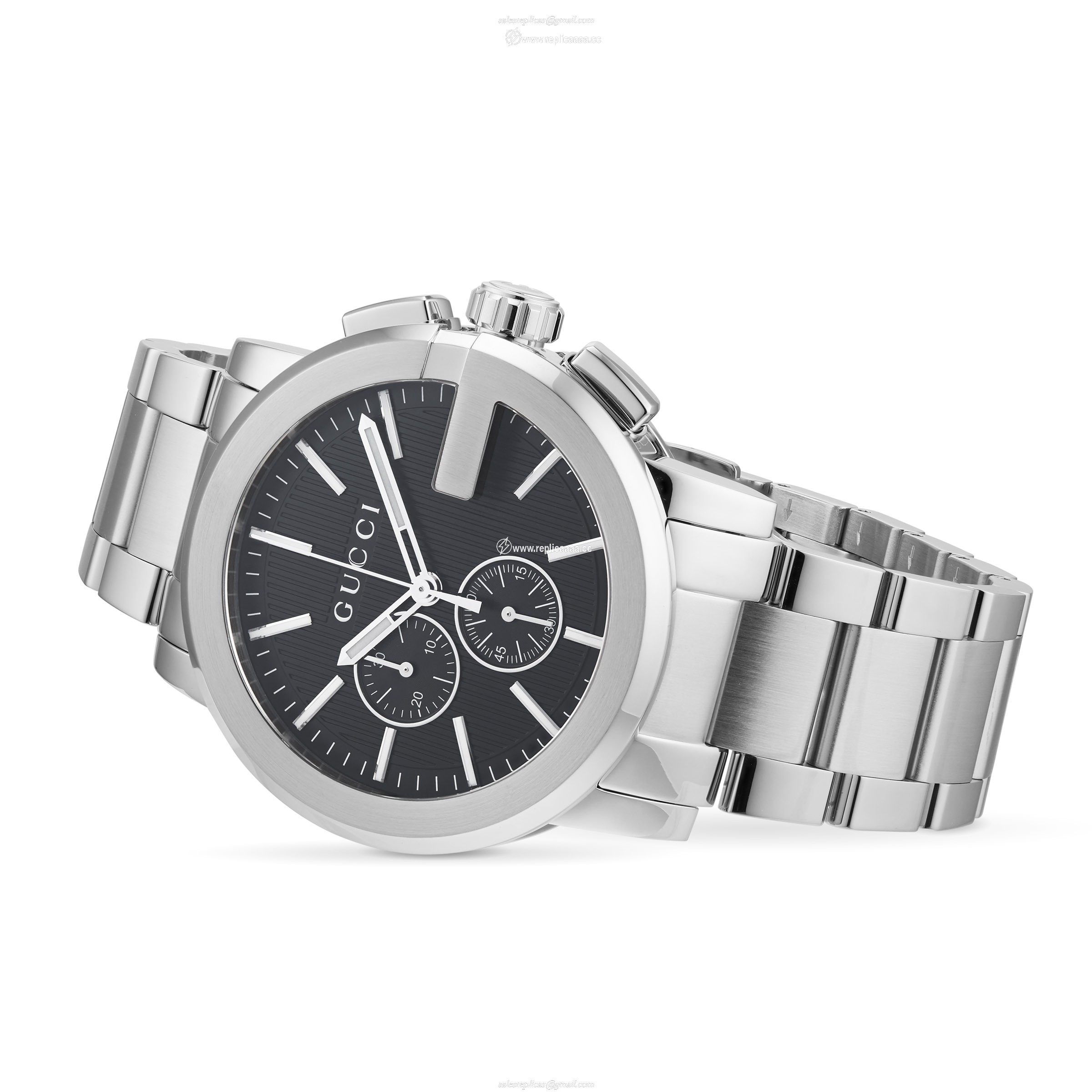 Replica Gucci G-Chrono details 44mm YA101204