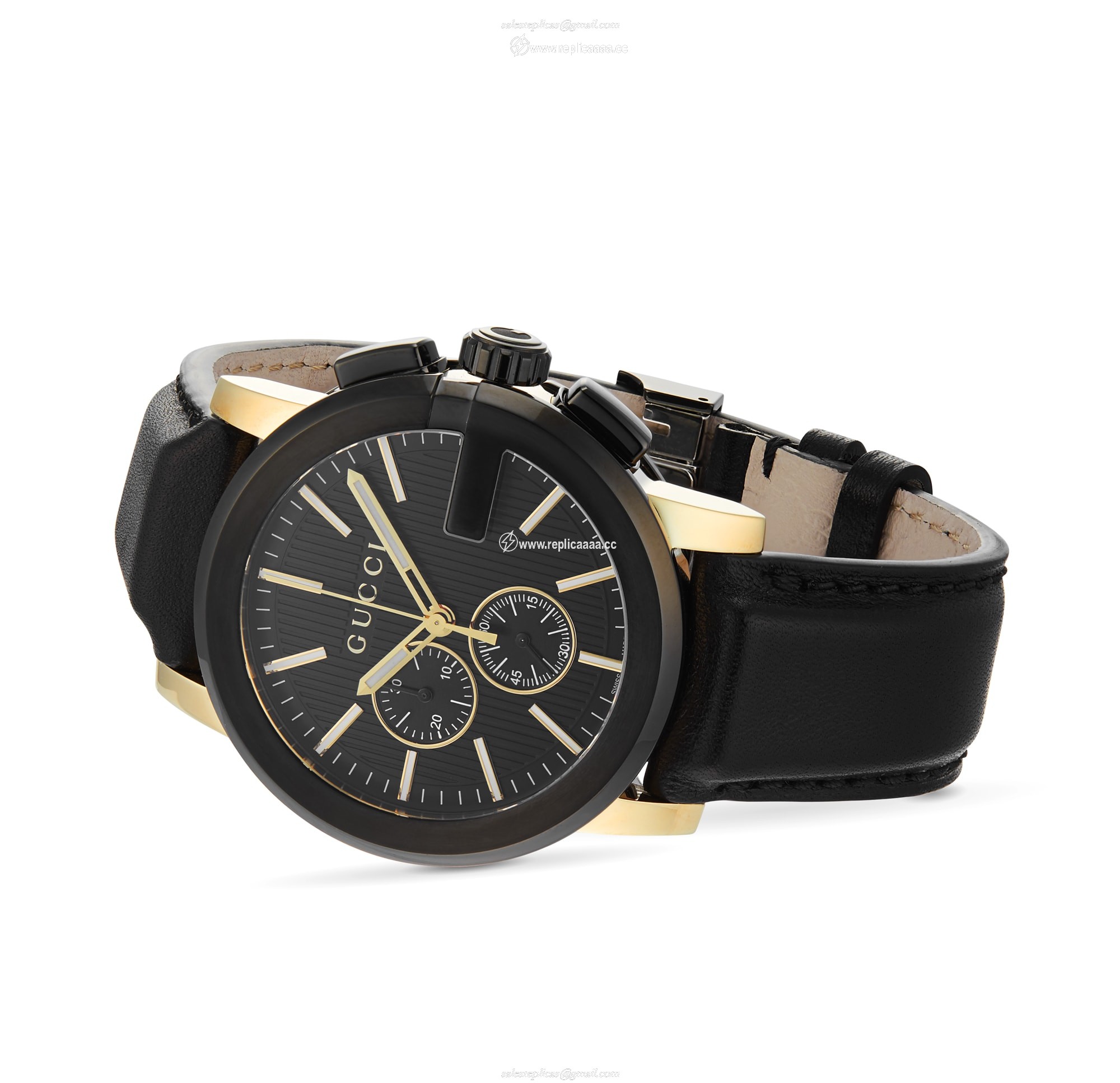 Replica Gucci G-Chrono details 44mm YA101203