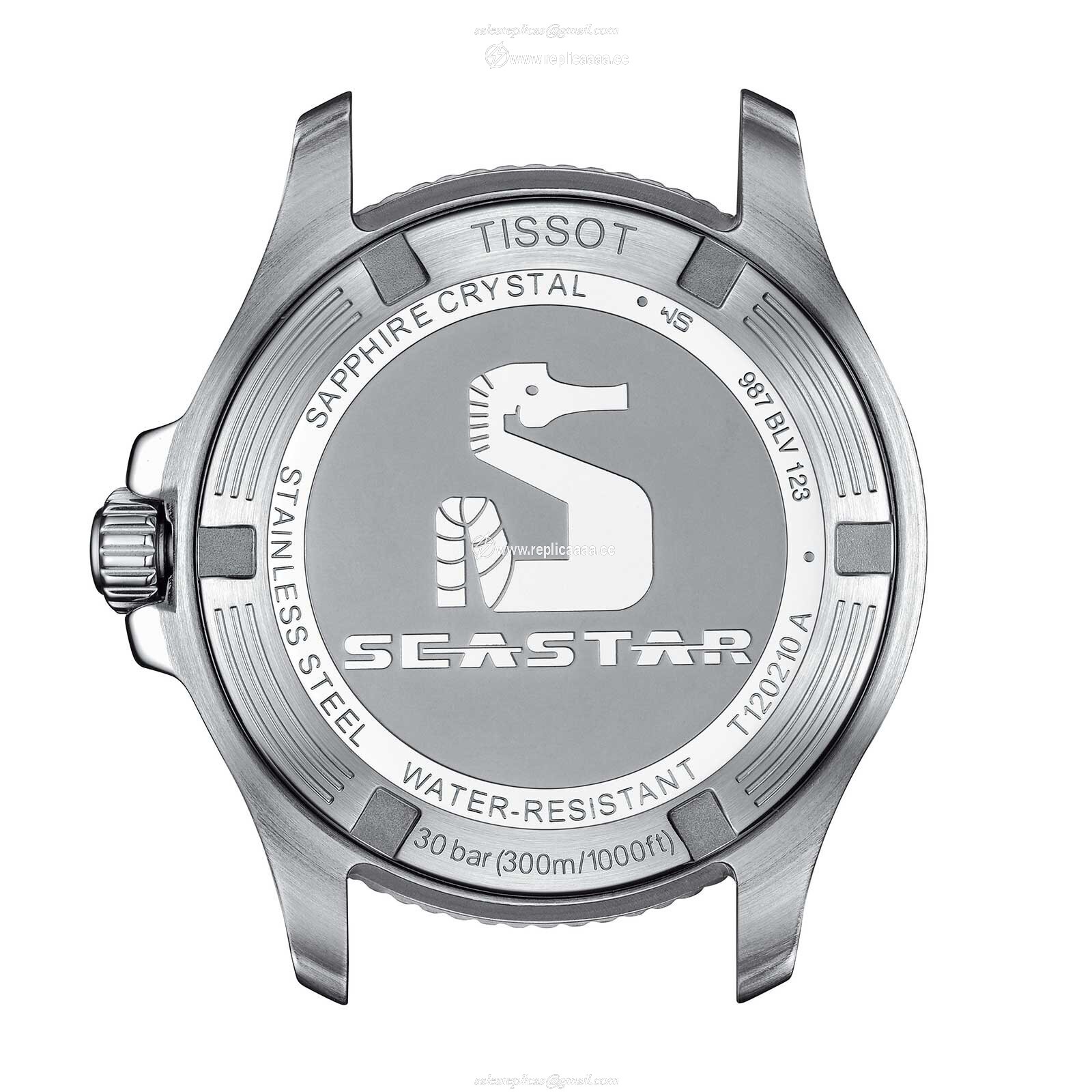 Replica Tissot Seastar 36mm Mens details T1202101105100 2 Replica Tissot Seastar 36mm Mens details T1202101105100
