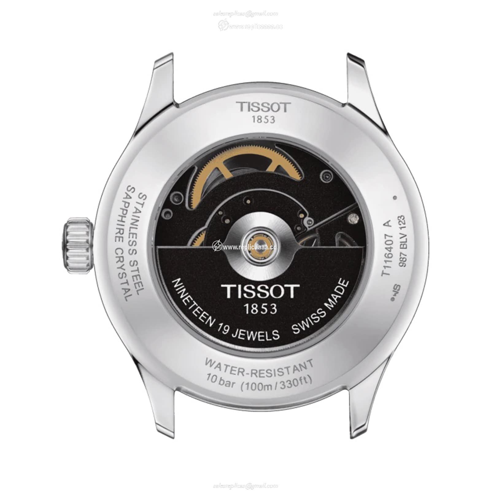 Replica Tissot T-Sport 43mm Mens details T1164071105100