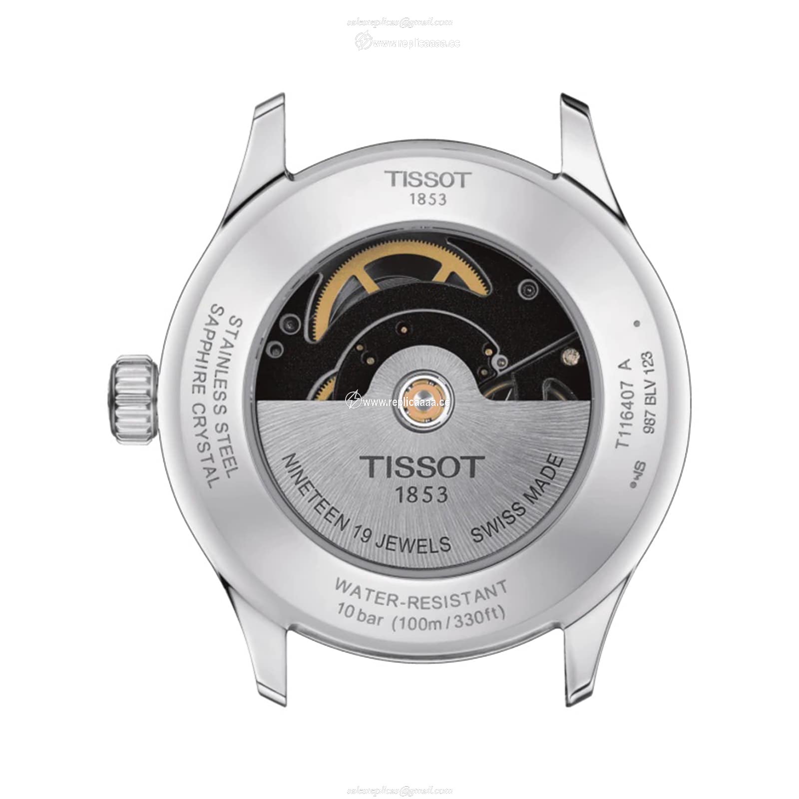 Replica Tissot T-Sport 43mm Mens details T1164071601100
