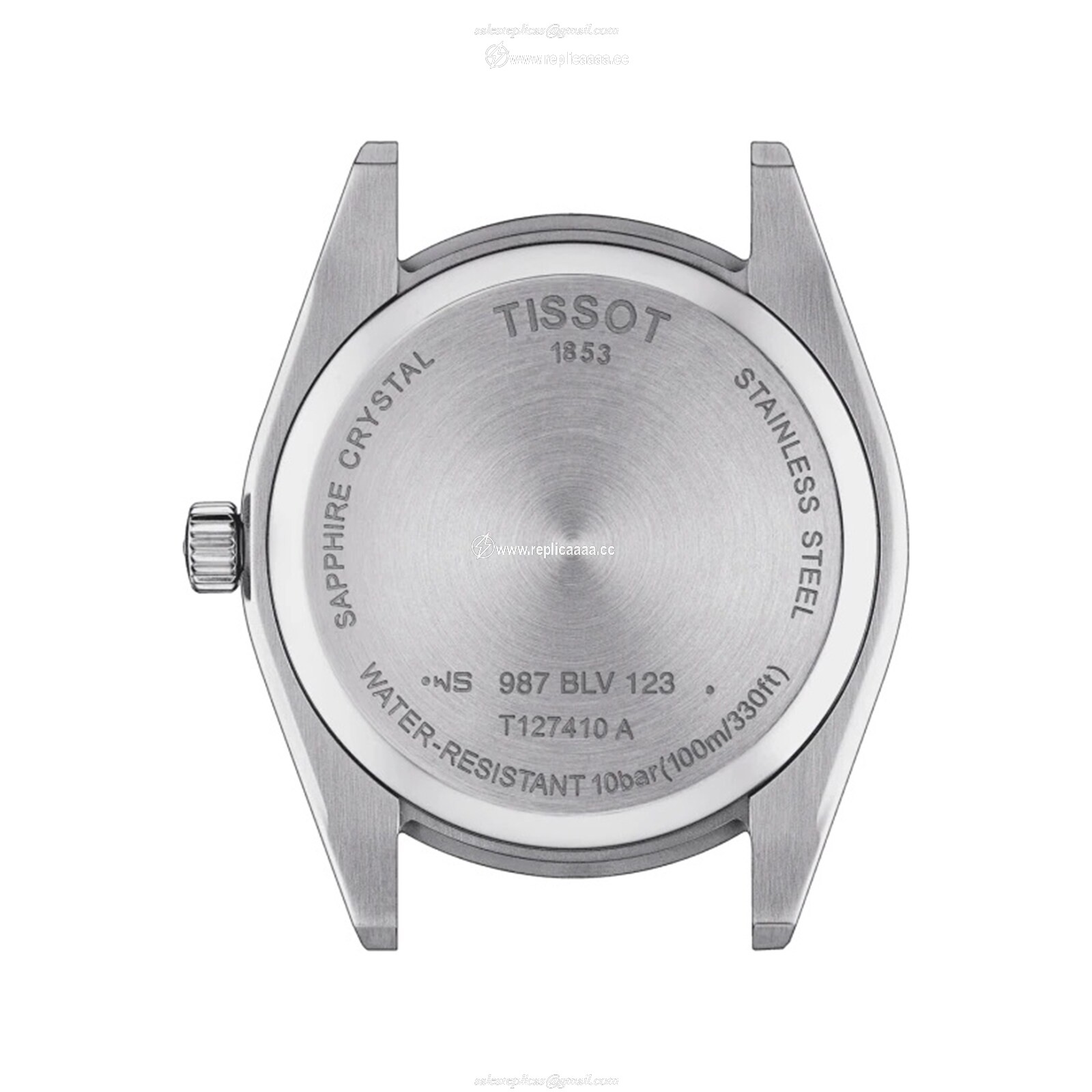 Replica Tissot T-Classic Gentleman 40mm Mens details T1274101603101