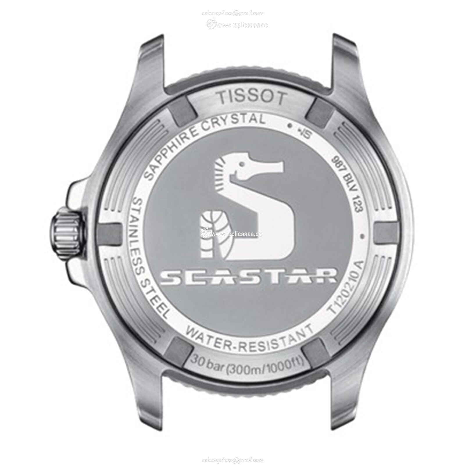 Replica Tissot Seastar 100 36mm Unisex details T1202102105100 2 Replica Tissot Seastar 100 36mm Unisex details T1202102105100