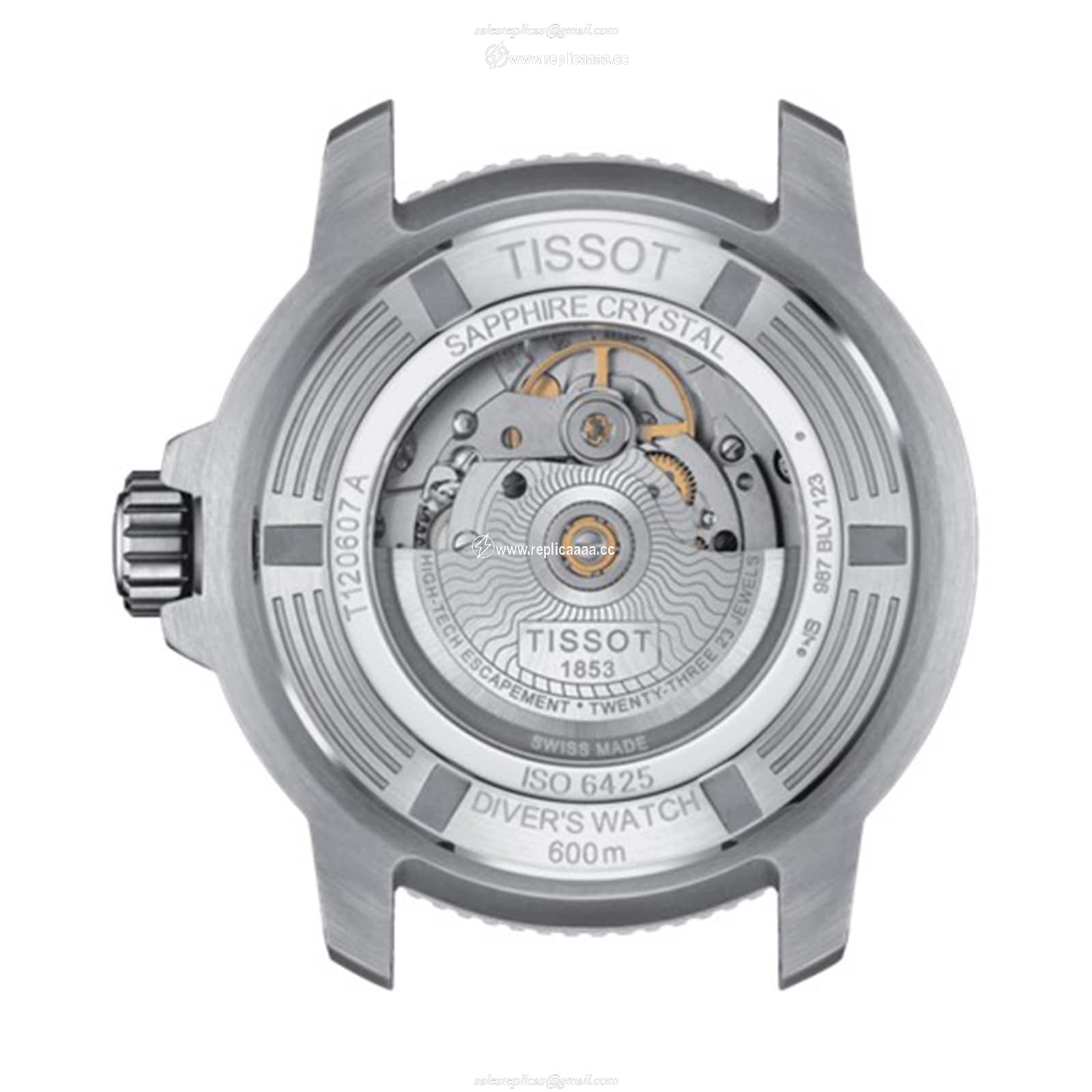 Replica Tissot T-Sport Seastar 2000 Professional 46mm Mens details T1206071744100