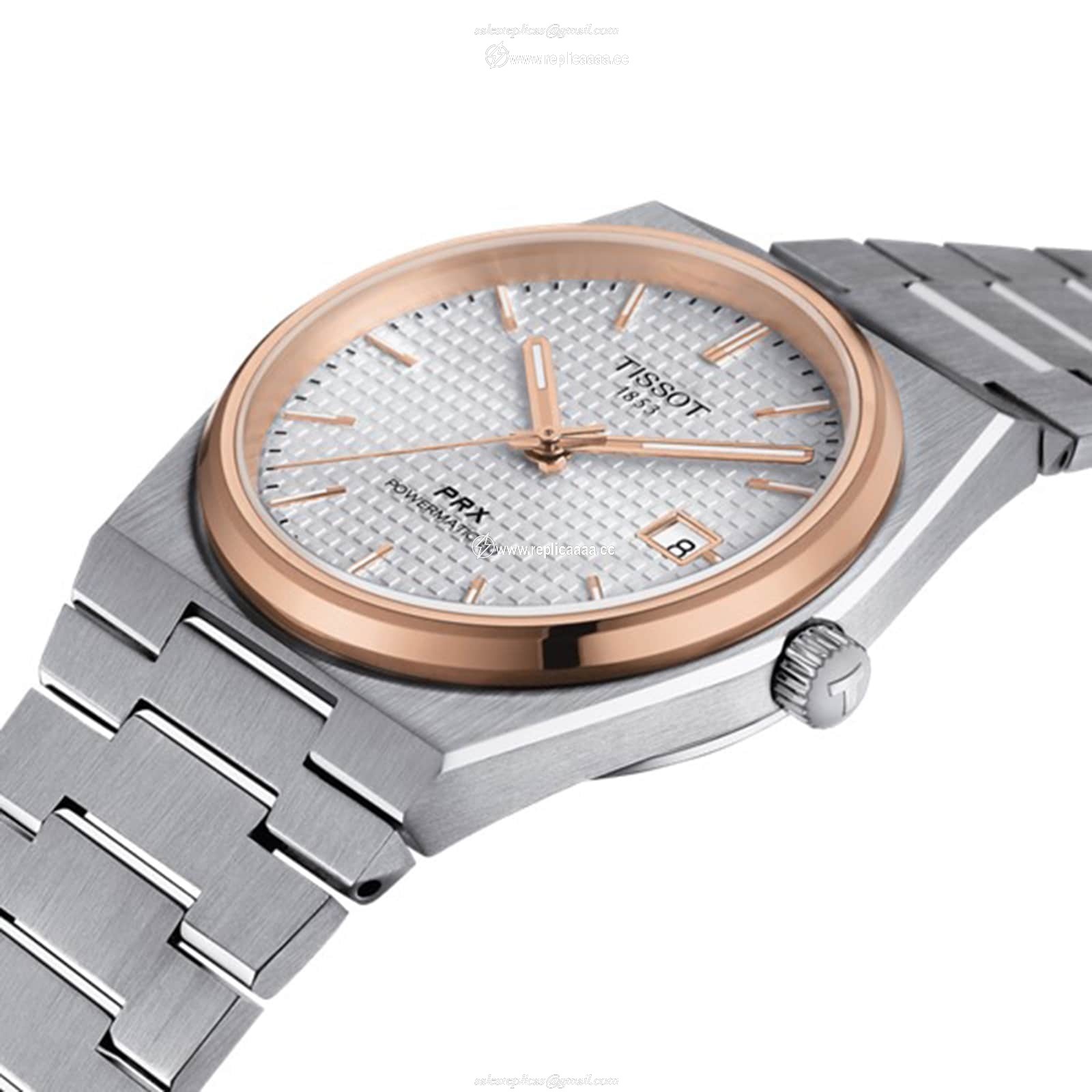 Replica Tissot PRX Powermatic 80 40mm Mens details T1374072103100