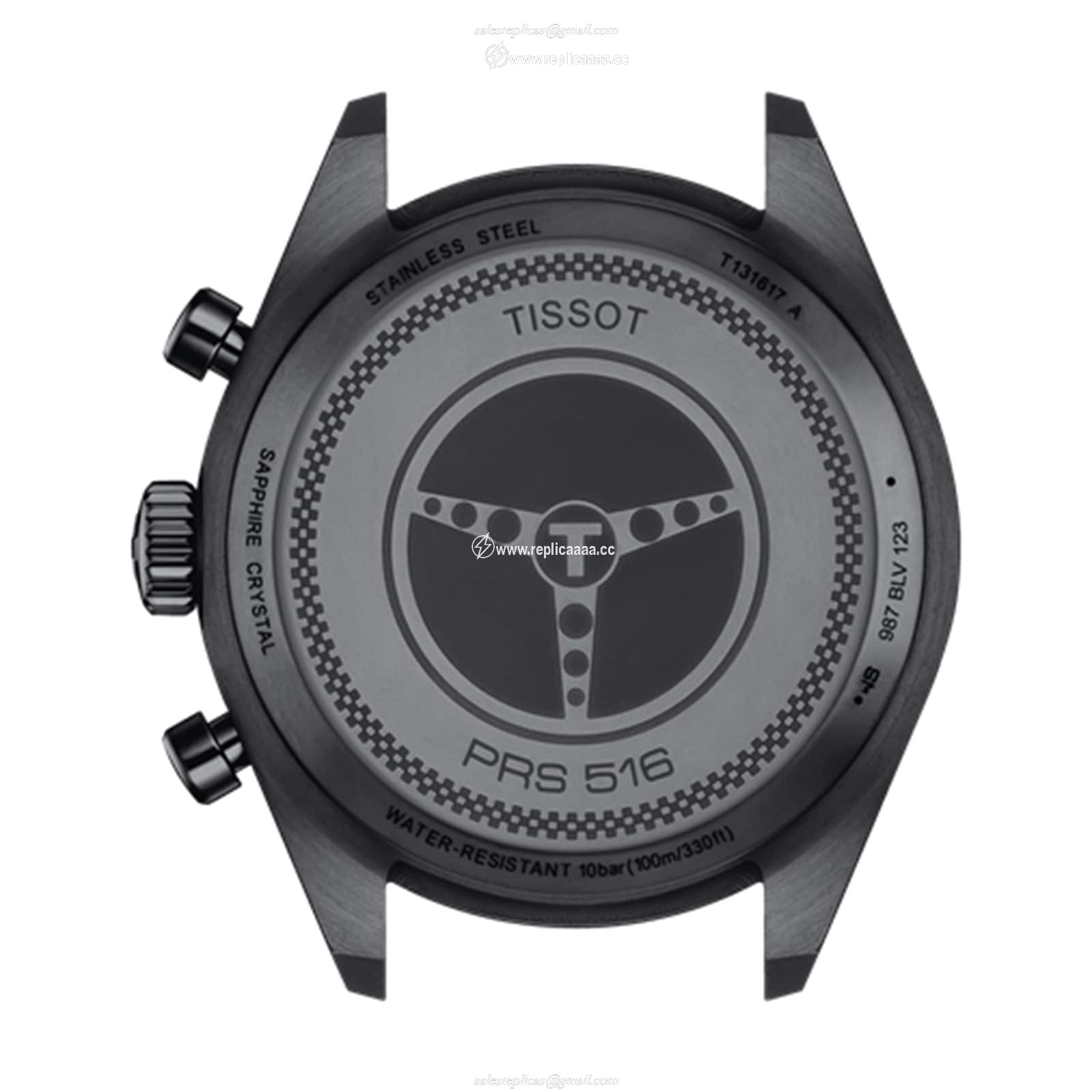 Replica Tissot T-Sport PRS516 Chronograph 45mm Mens details Black T1316173605200 2 Replica Tissot T-Sport PRS516 Chronograph 45mm Mens details Black T1316173605200