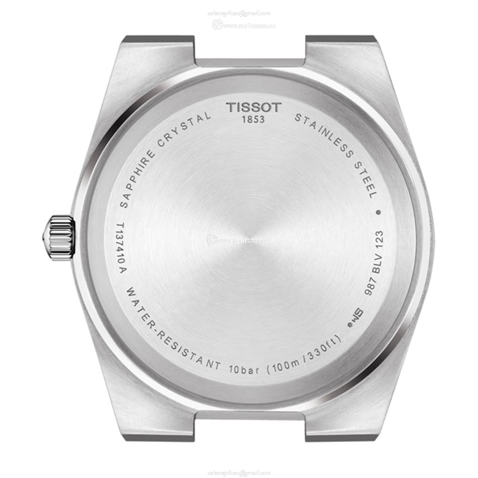 Replica Tissot T-Classic PRX 40mm Mens details T1374101103100