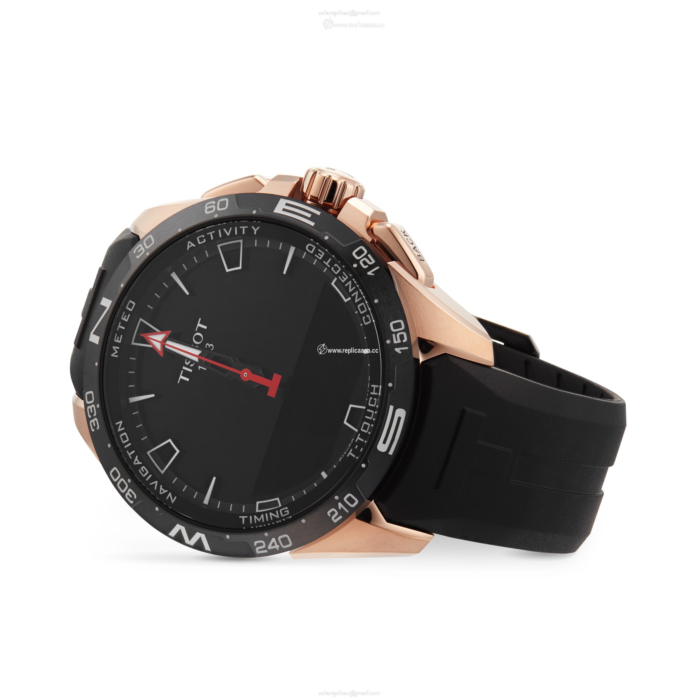 Replica Tissot T-Touch Connect Solar 47.5mm Mens details T1214204705102