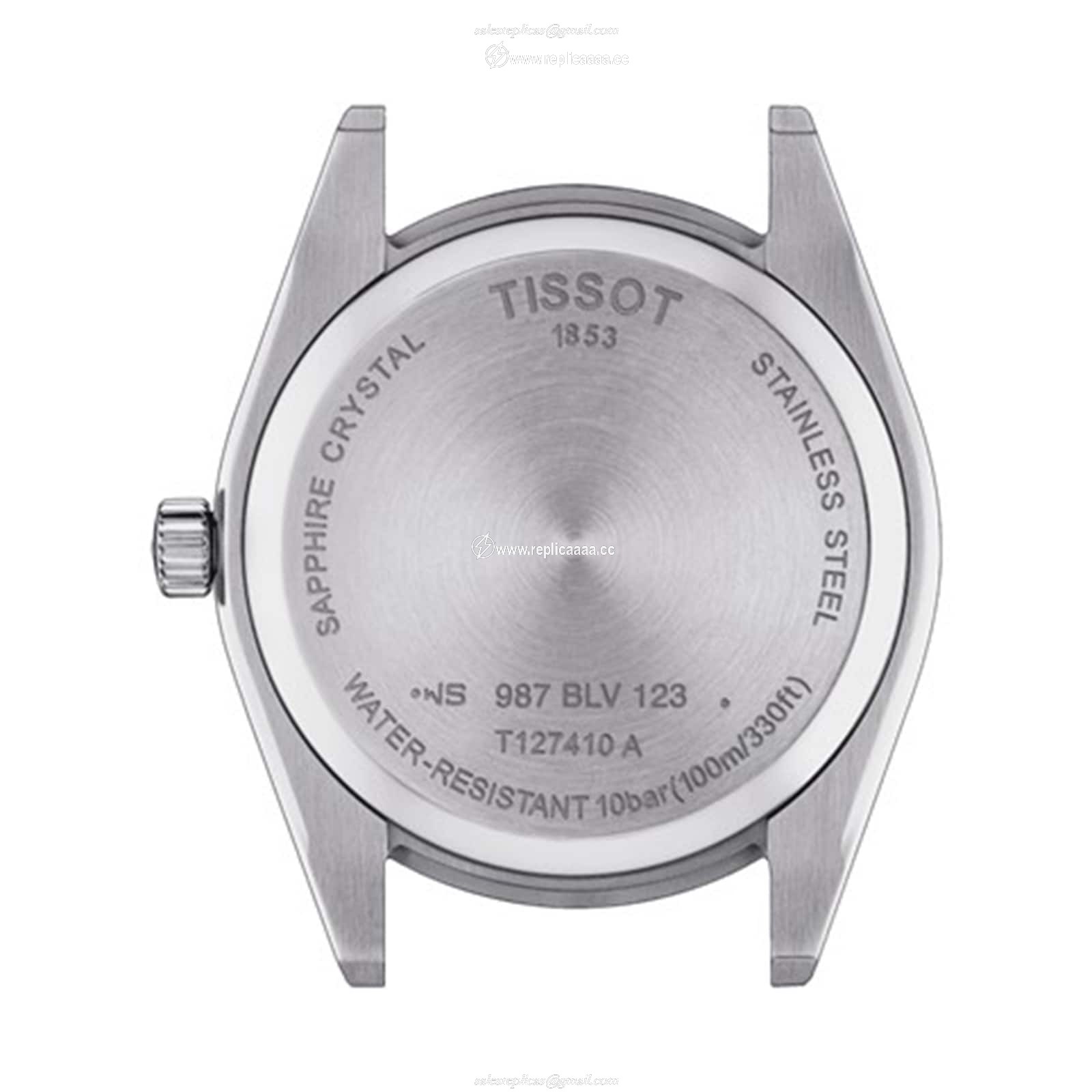 Replica Tissot T-Classic Gentleman 40mm Mens details T1274101104100