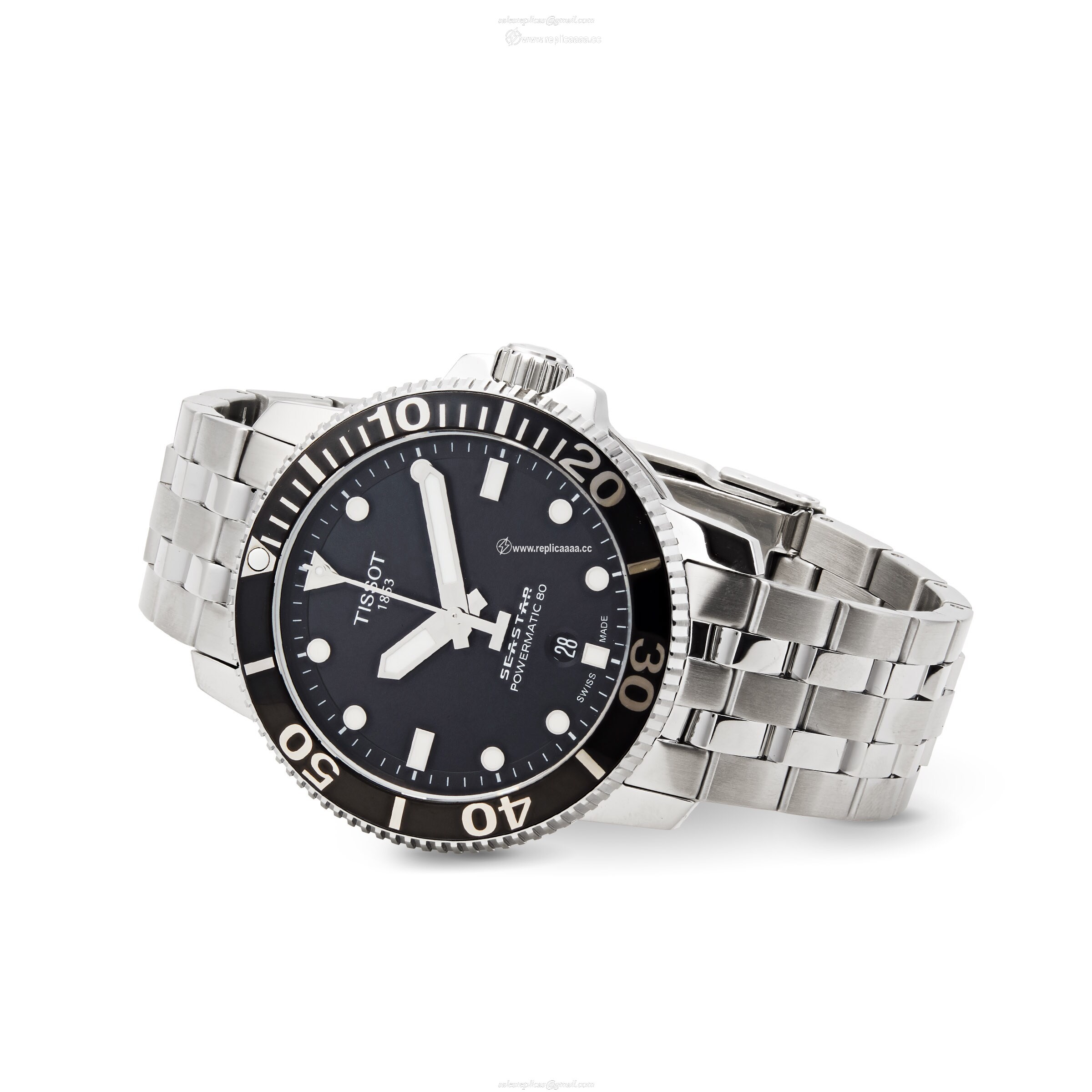 Replica Tissot T-Sport Seastar 1000 43mm Mens details T1204071105100 2 Replica Tissot T-Sport Seastar 1000 43mm Mens details T1204071105100