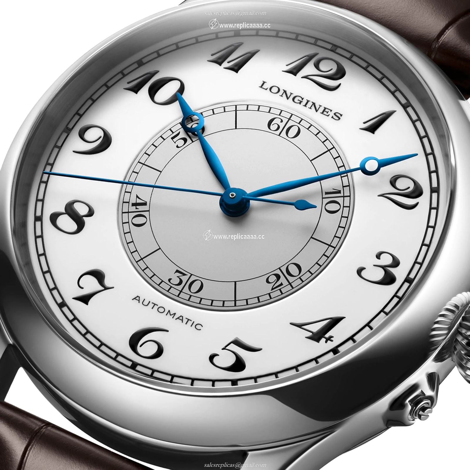 Replica Longines Weems Second-Setting 47.5mm Mens details L27134130 2 Replica Longines Weems Second-Setting 47.5mm Mens details L27134130