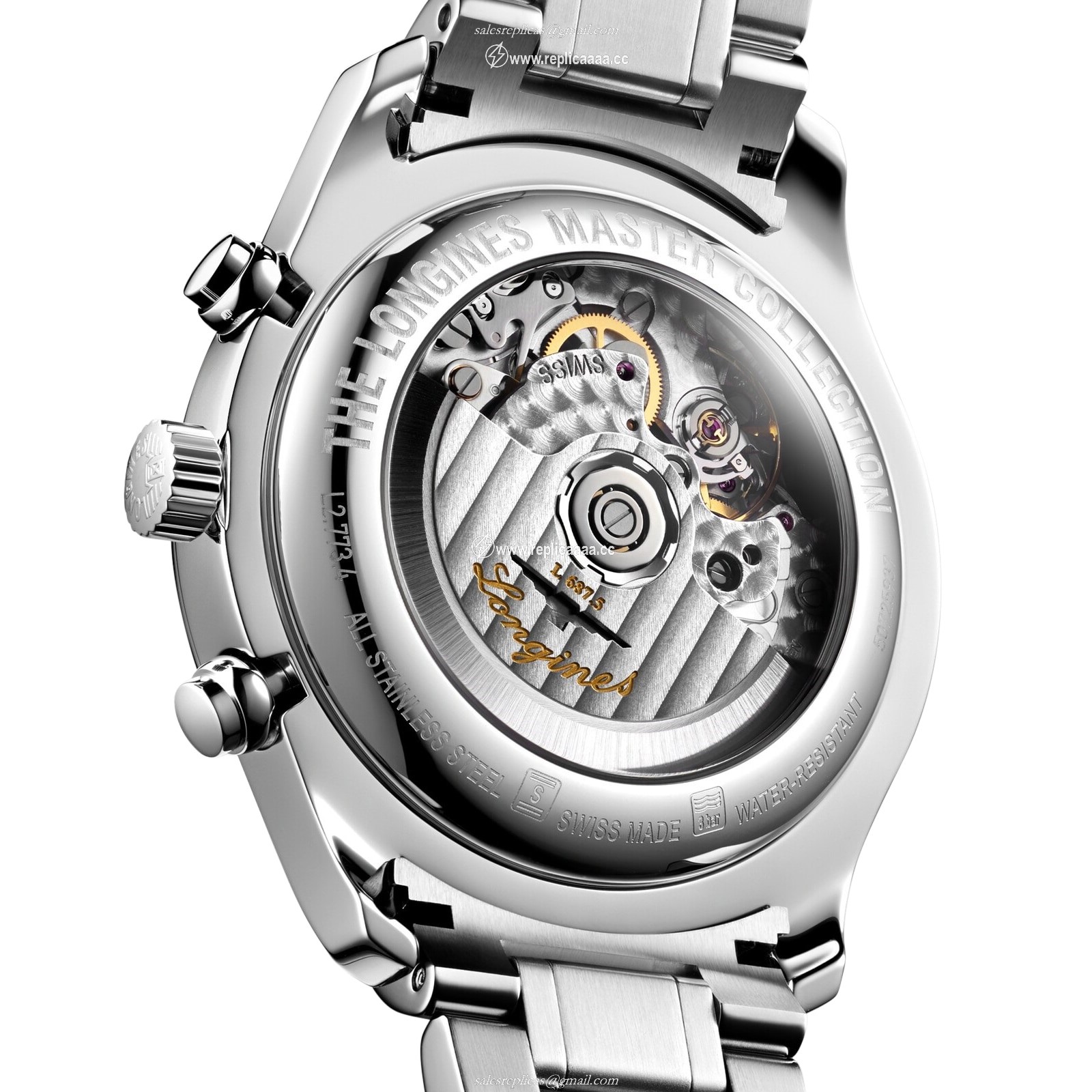 Replica Longines Master Collection 42mm Mens details Silver Stainless Steel L27734716 2 Replica Longines Master Collection 42mm Mens details Silver Stainless Steel L27734716