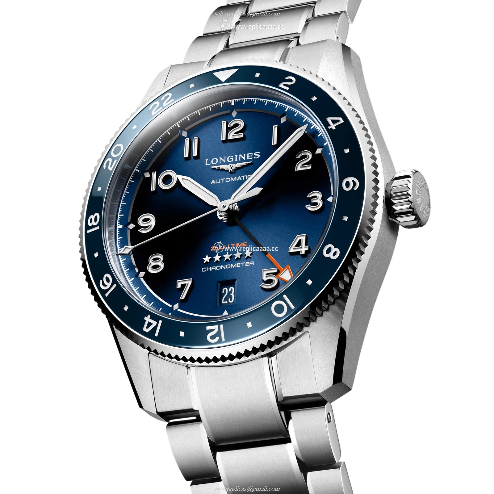 Replica Longines Spirit Avigation 39mm Mens details Blue L38024936 2 Replica Longines Spirit Avigation 39mm Mens details Blue L38024936
