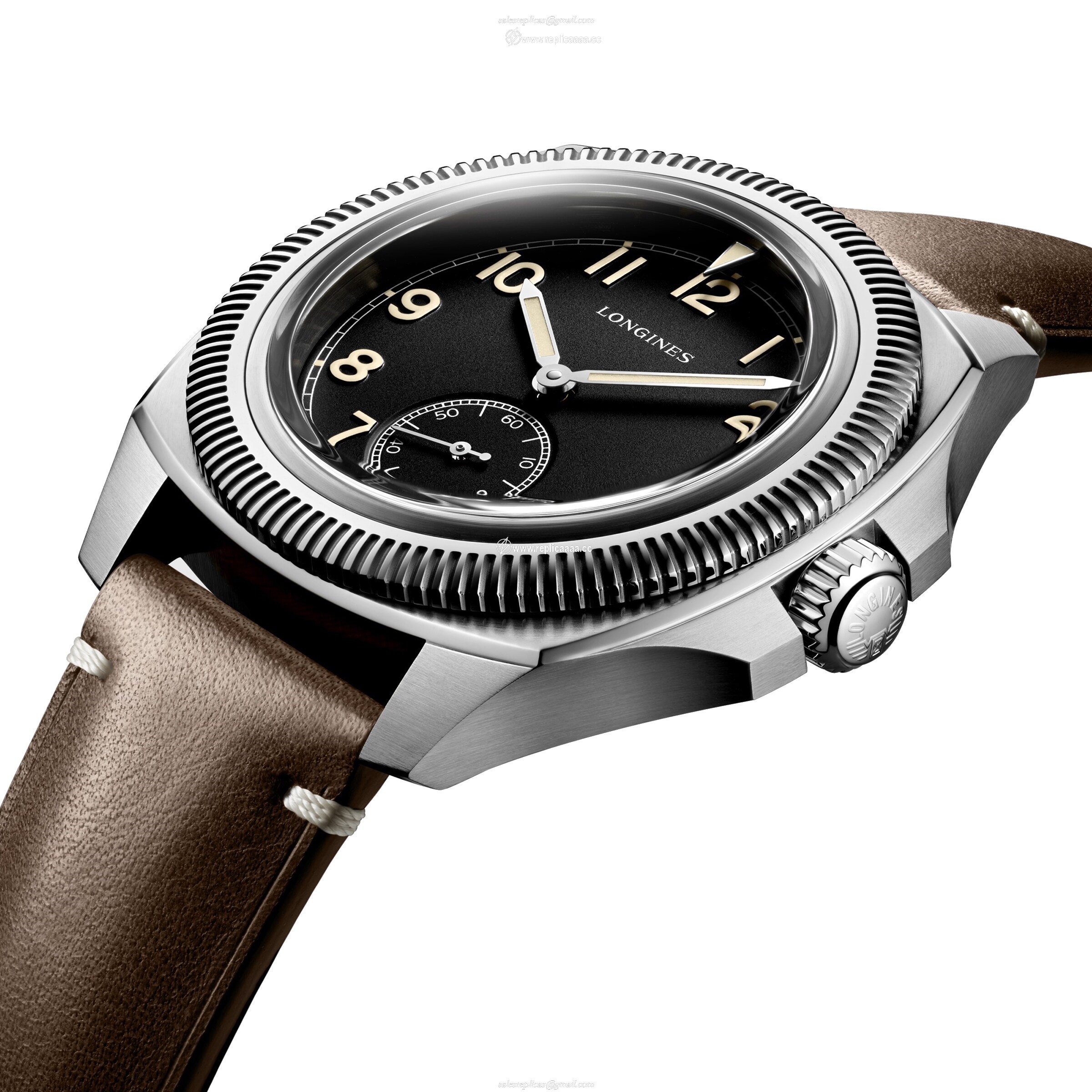 Replica Longines Pilot Majetek 43mm Mens details Set Box Edition L28384539