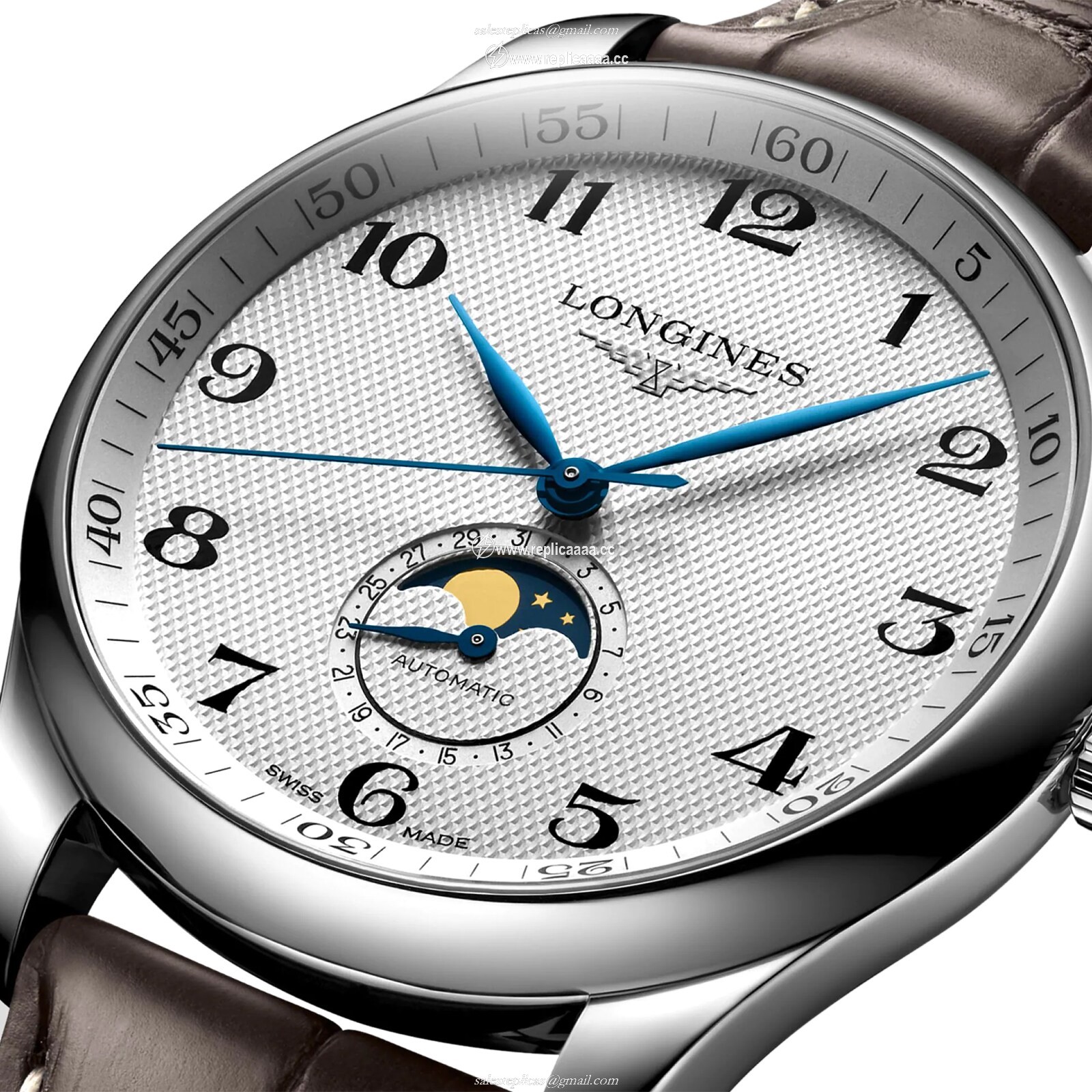 Replica Longines Master Collection 40mm Mens details L29194783 2 Replica Longines Master Collection 40mm Mens details L29194783