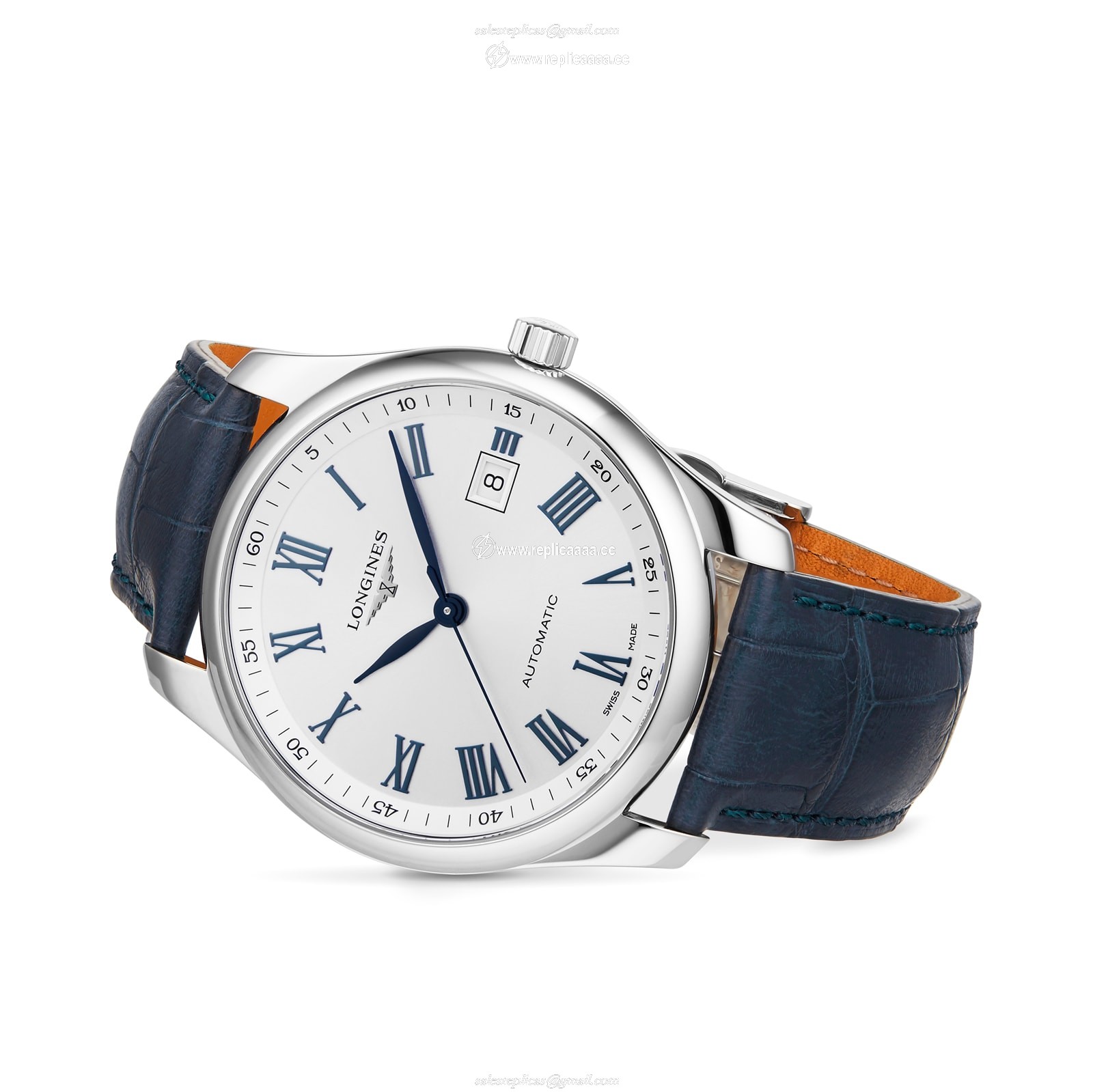 Replica Longines Master 42mm Mens details Silver L28934792 2 Replica Longines Master 42mm Mens details Silver L28934792