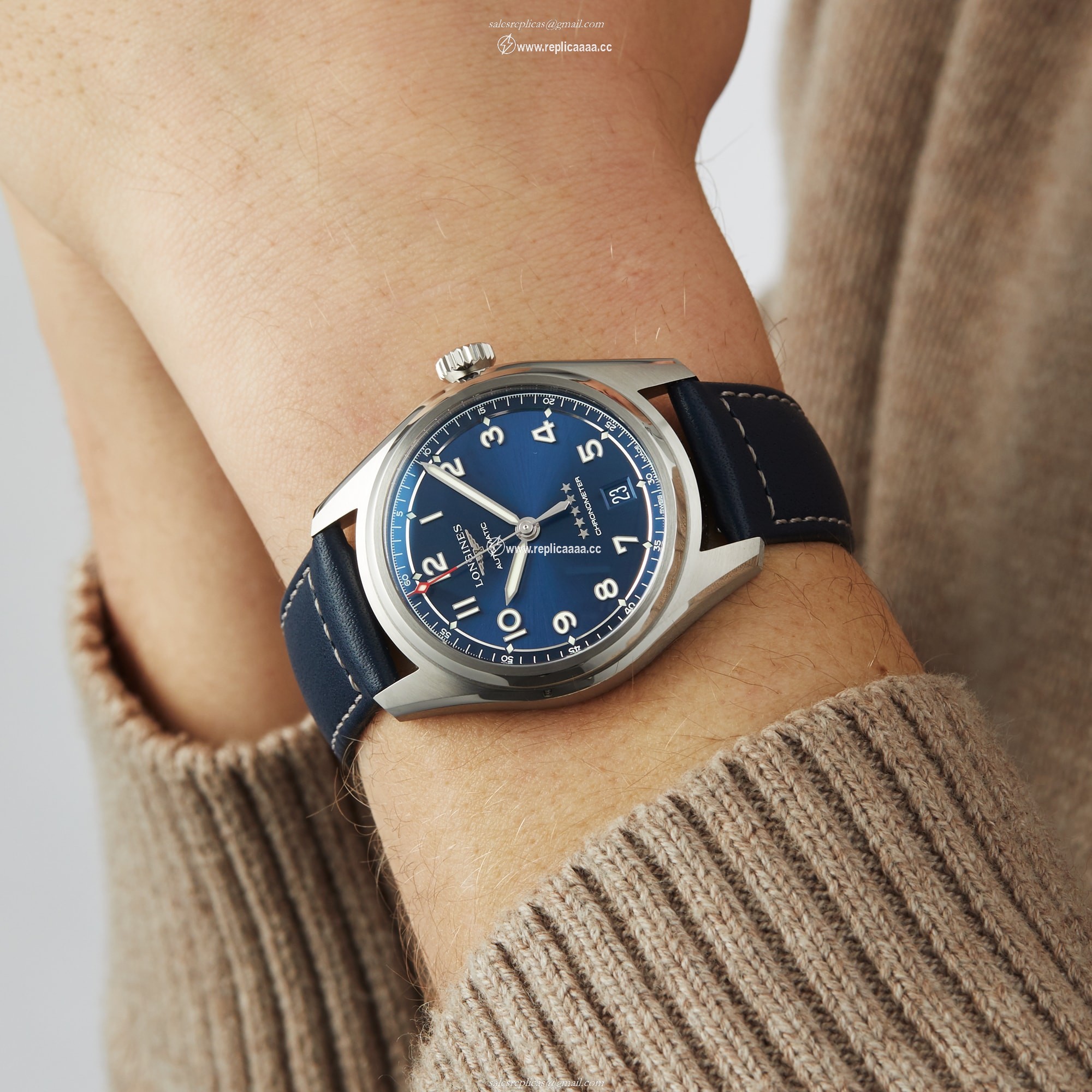 Replica Longines Spirit 37mm Unisex details L34104930 2 Replica Longines Spirit 37mm Unisex details L34104930